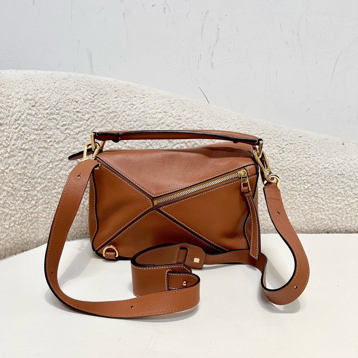 Loewe - Puzzle - Leather - Brown - (small)