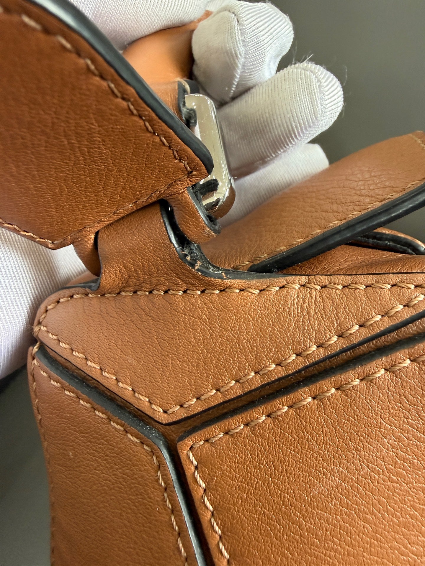 Loewe - Puzzle - Leather - Brown - (small)