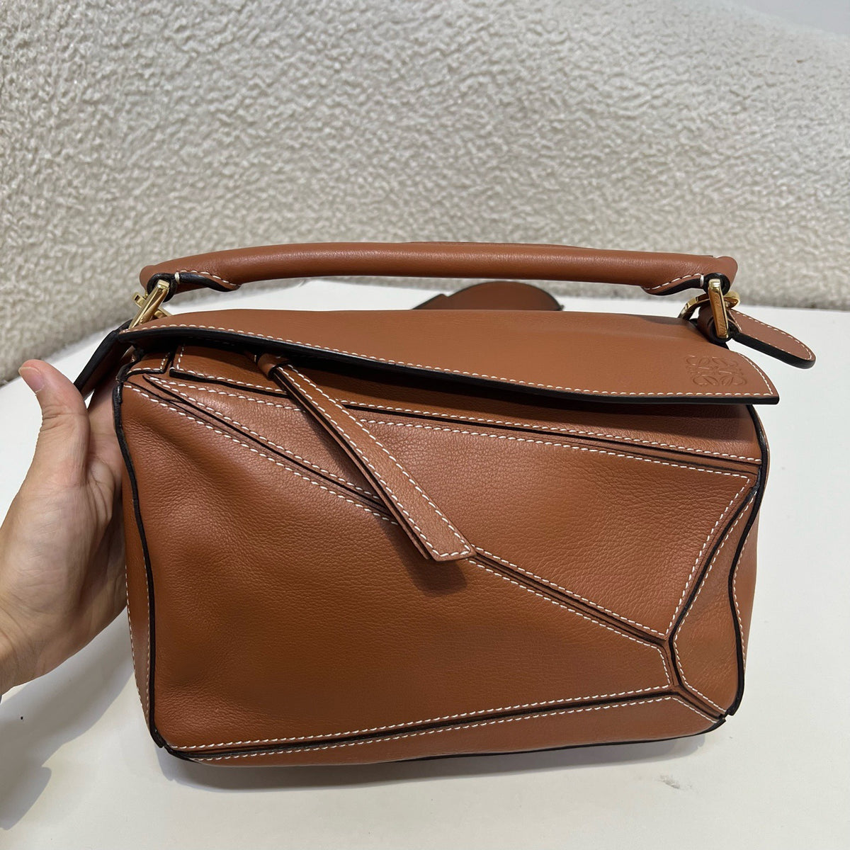 Loewe - Puzzle - Leather - Brown - (small)