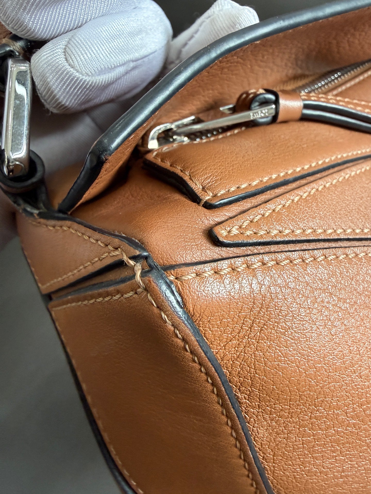 Loewe - Puzzle - Leather - Brown - (small)