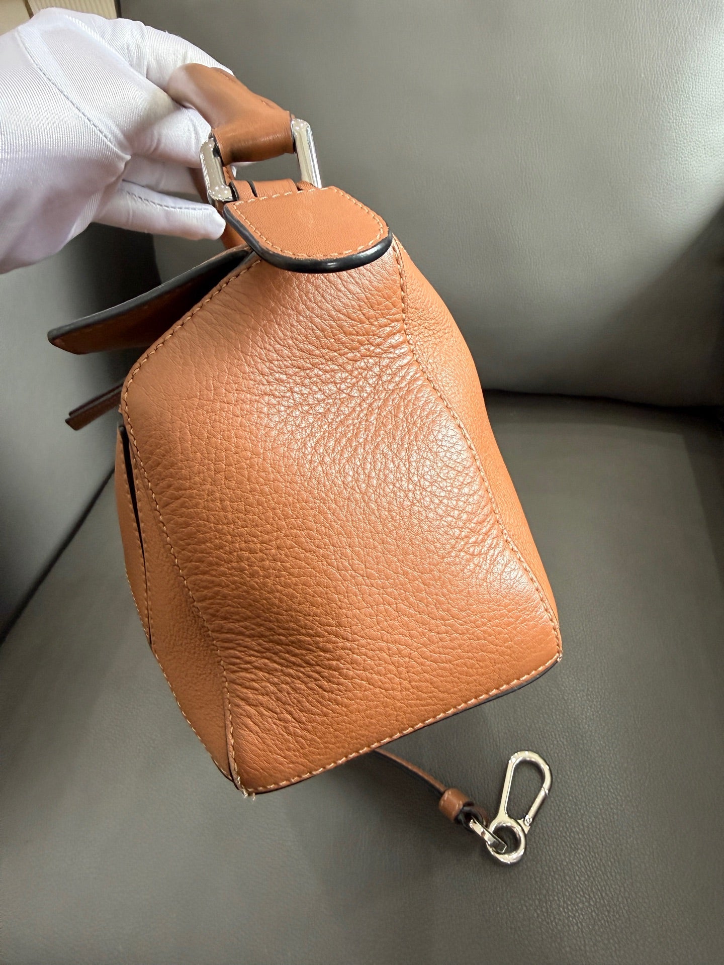 Loewe - Puzzle - Leather - Brown - (small)