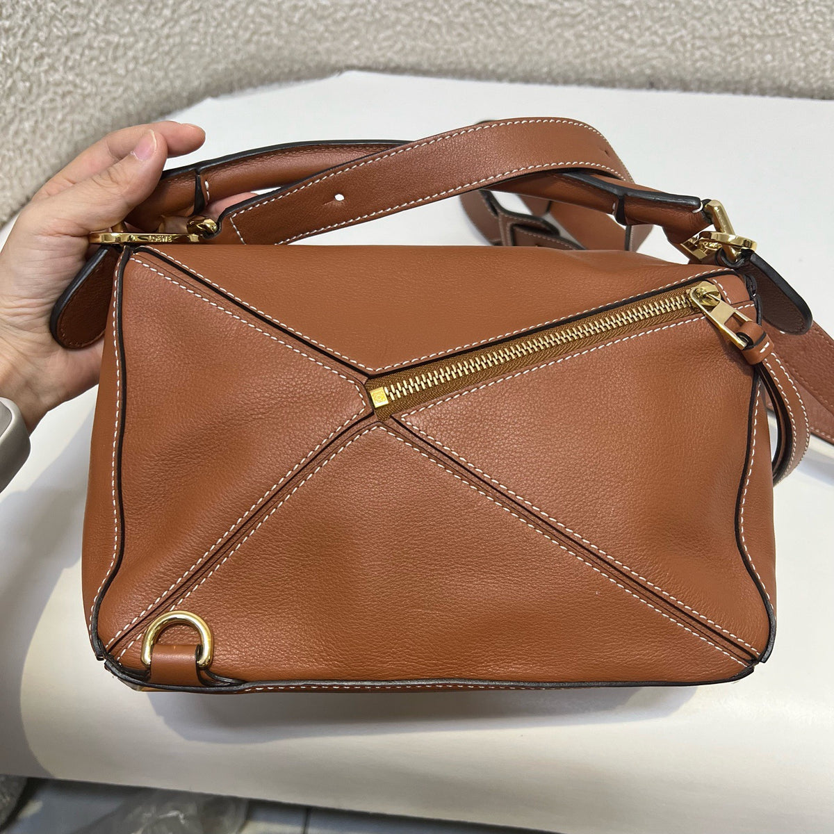 Loewe - Puzzle - Leather - Brown - (small)