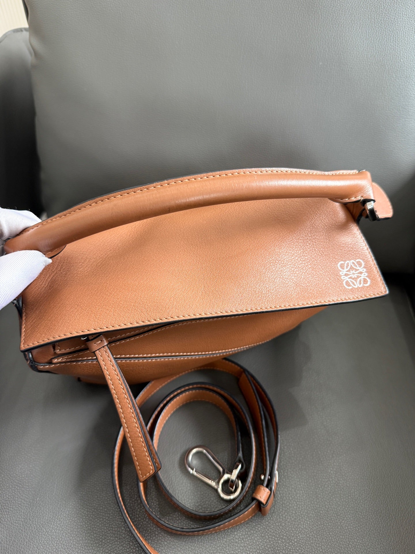 Loewe - Puzzle - Leather - Brown - (small)