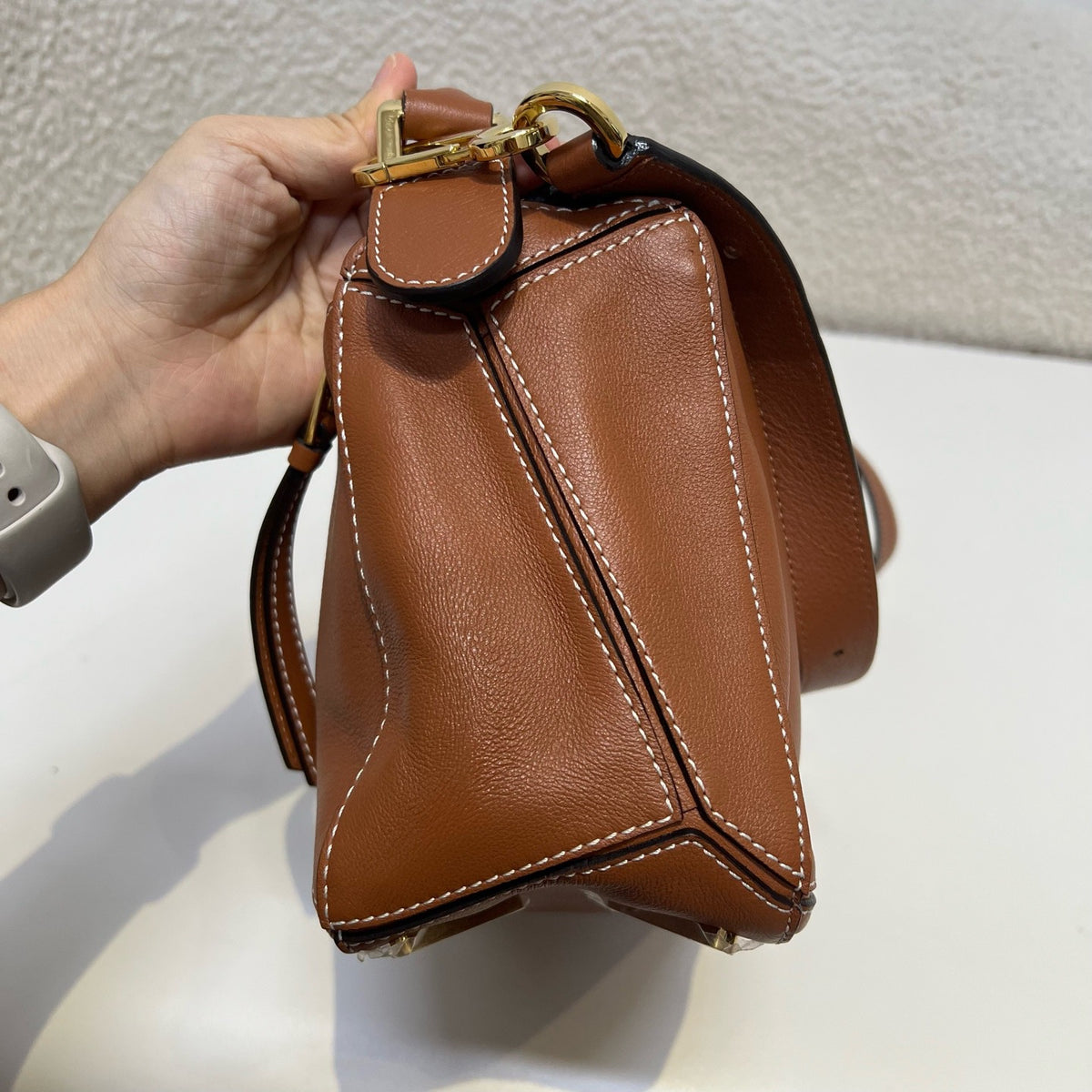 Loewe - Puzzle - Leather - Brown - (small)