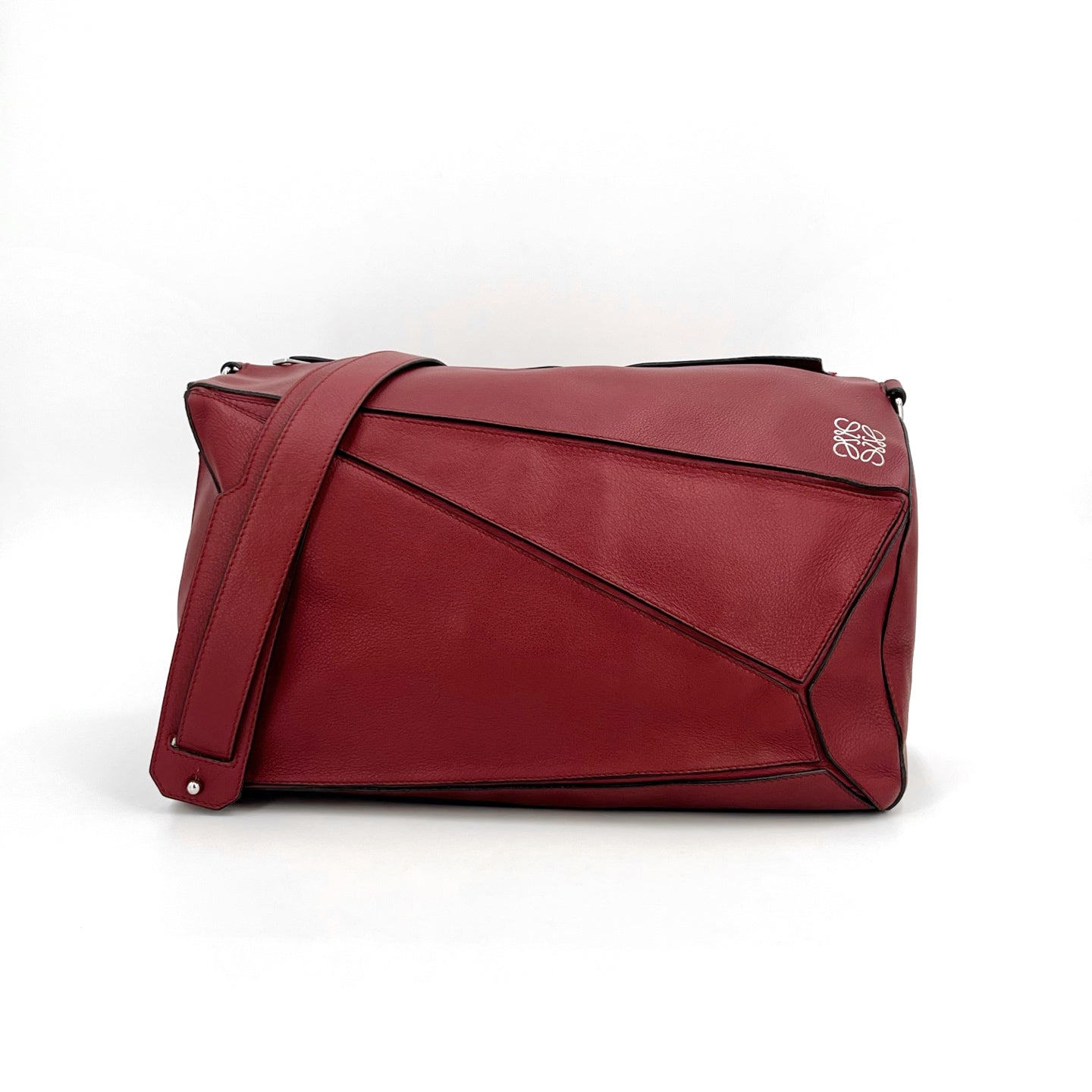 Loewe - Puzzle - Leather - Burgundy - (extra-large)