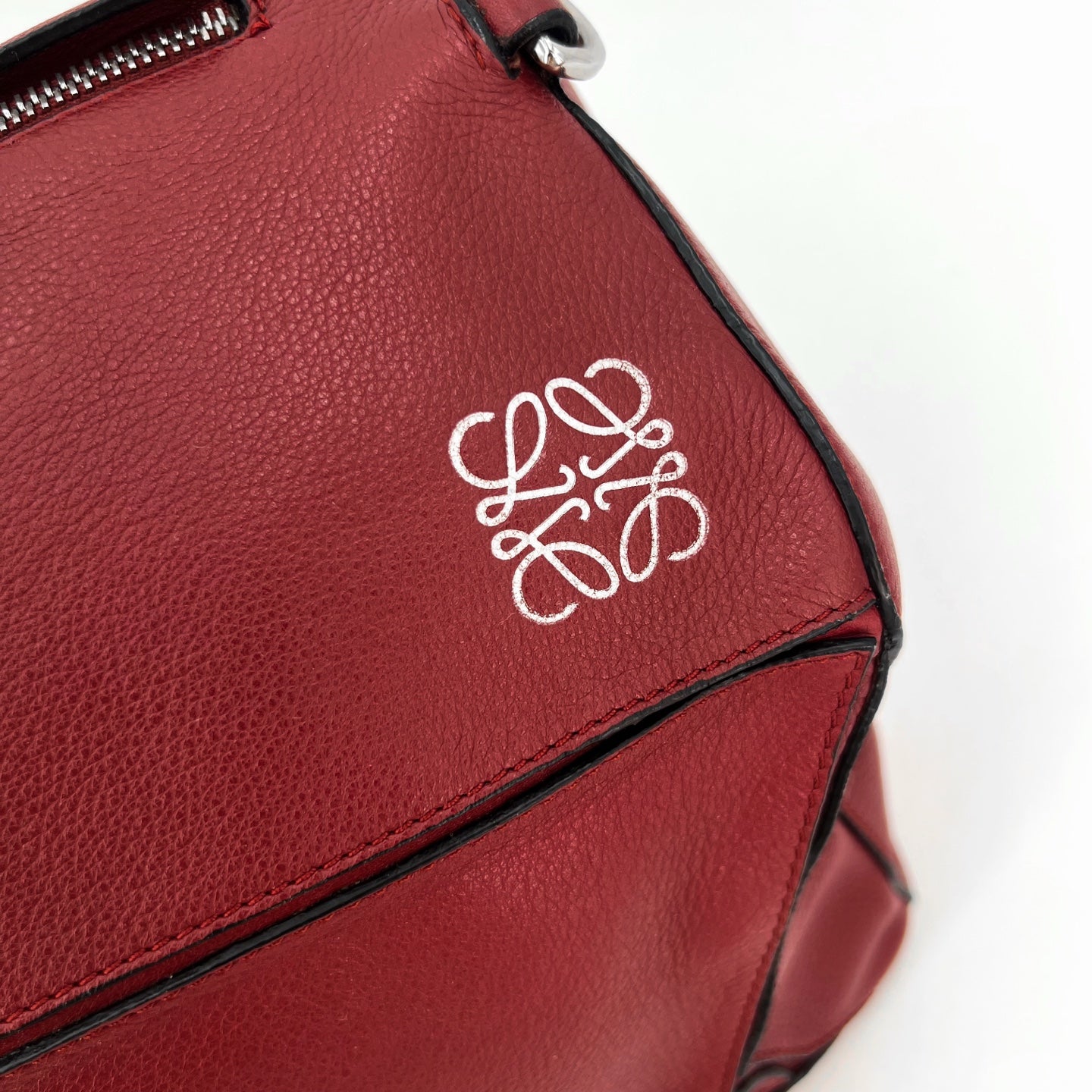 Loewe - Puzzle - Leather - Burgundy - (extra-large)