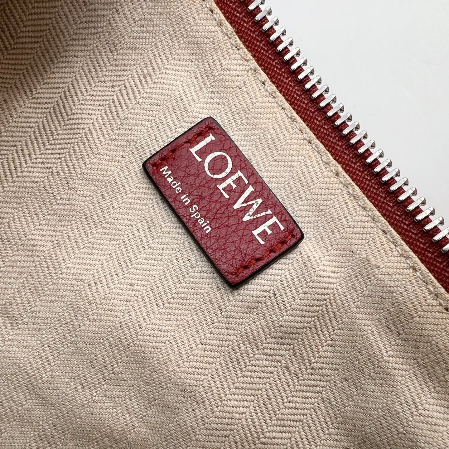 Loewe - Puzzle - Leather - Burgundy - (extra-large)