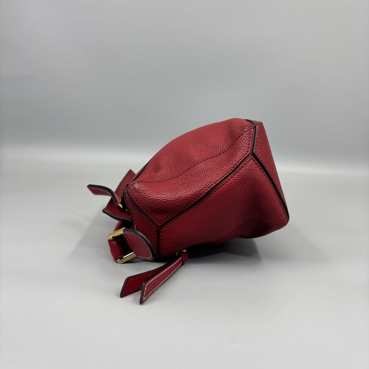 Loewe - Puzzle - Leather - Burgundy - (small)