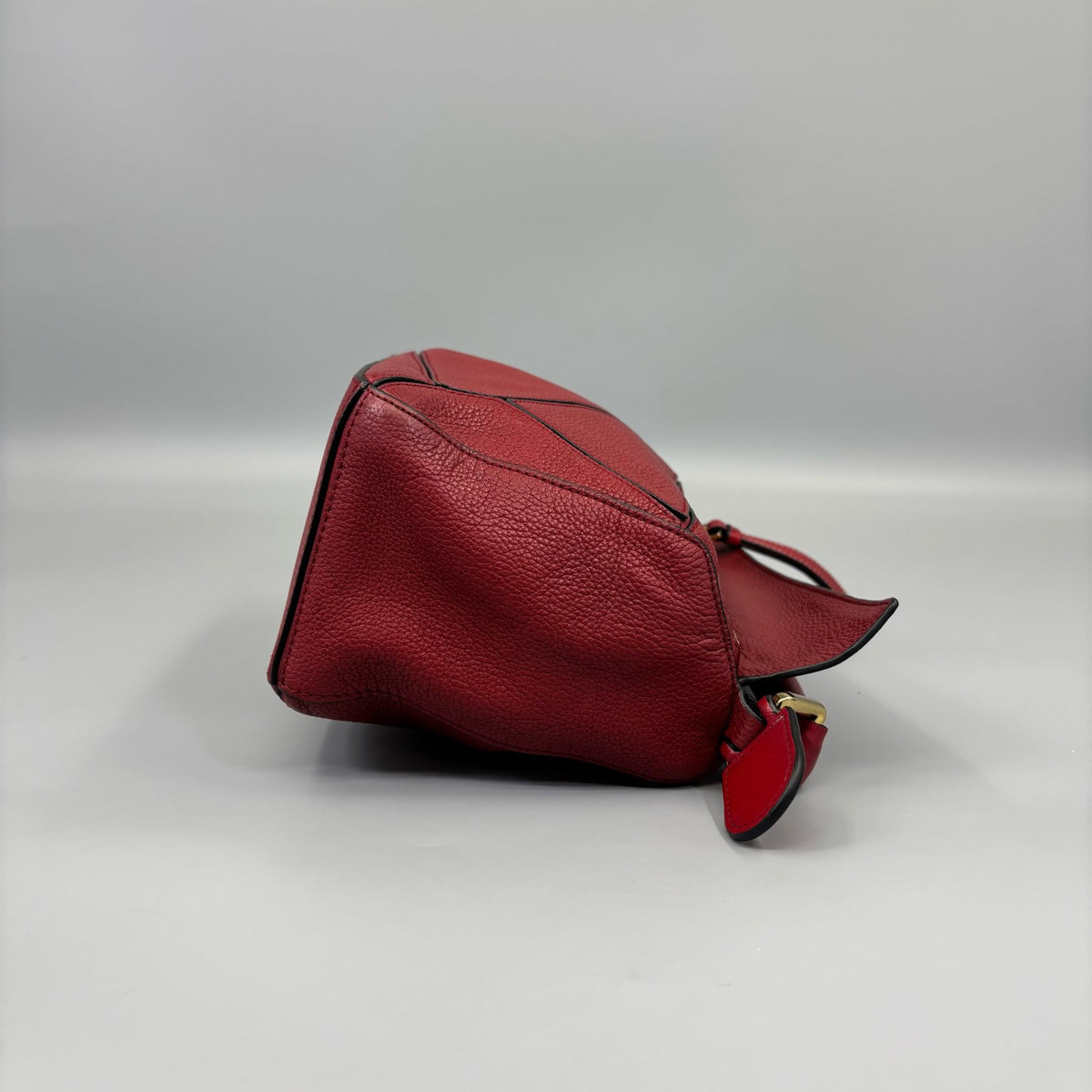 Loewe - Puzzle - Leather - Burgundy - (small)