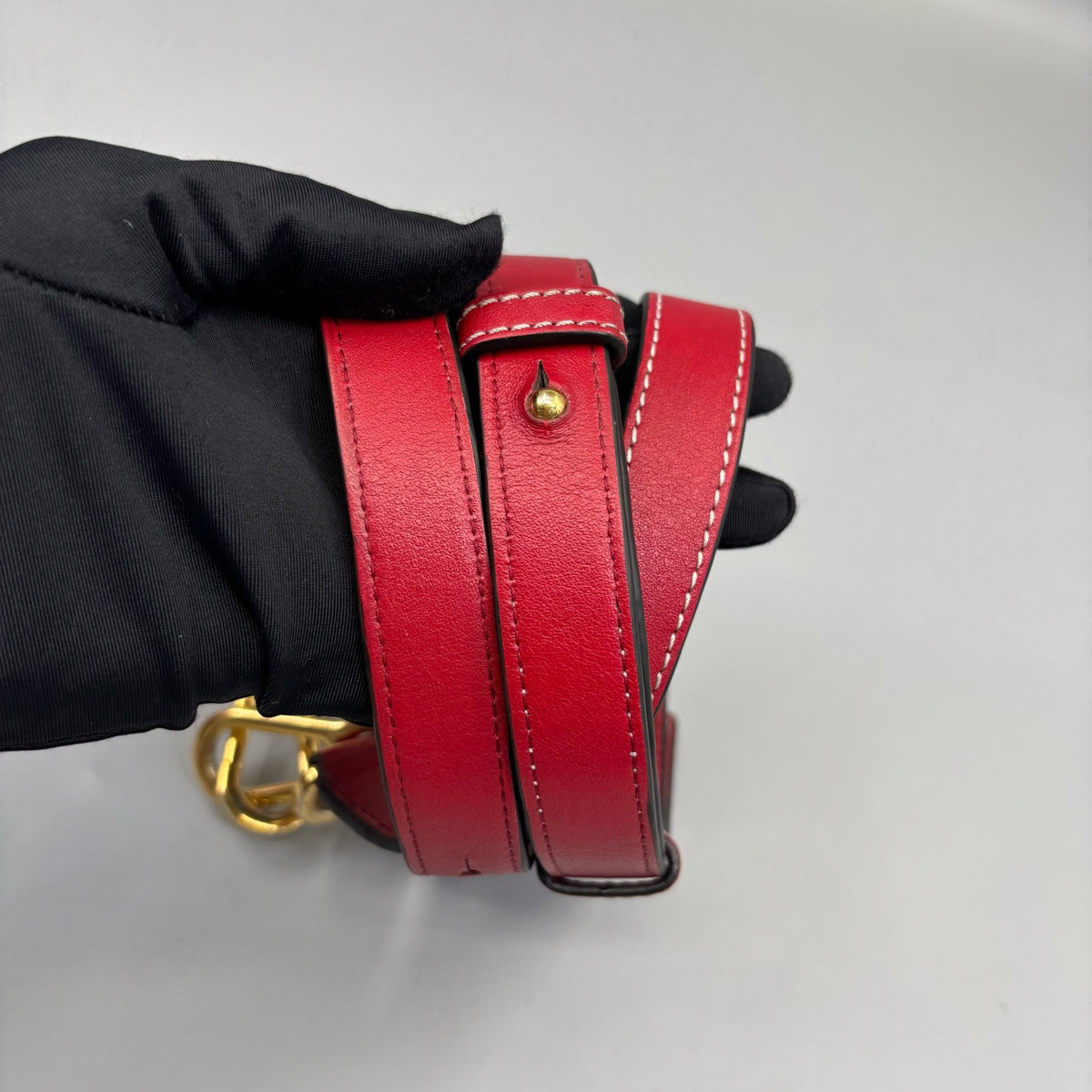 Loewe - Puzzle - Leather - Burgundy - (small)