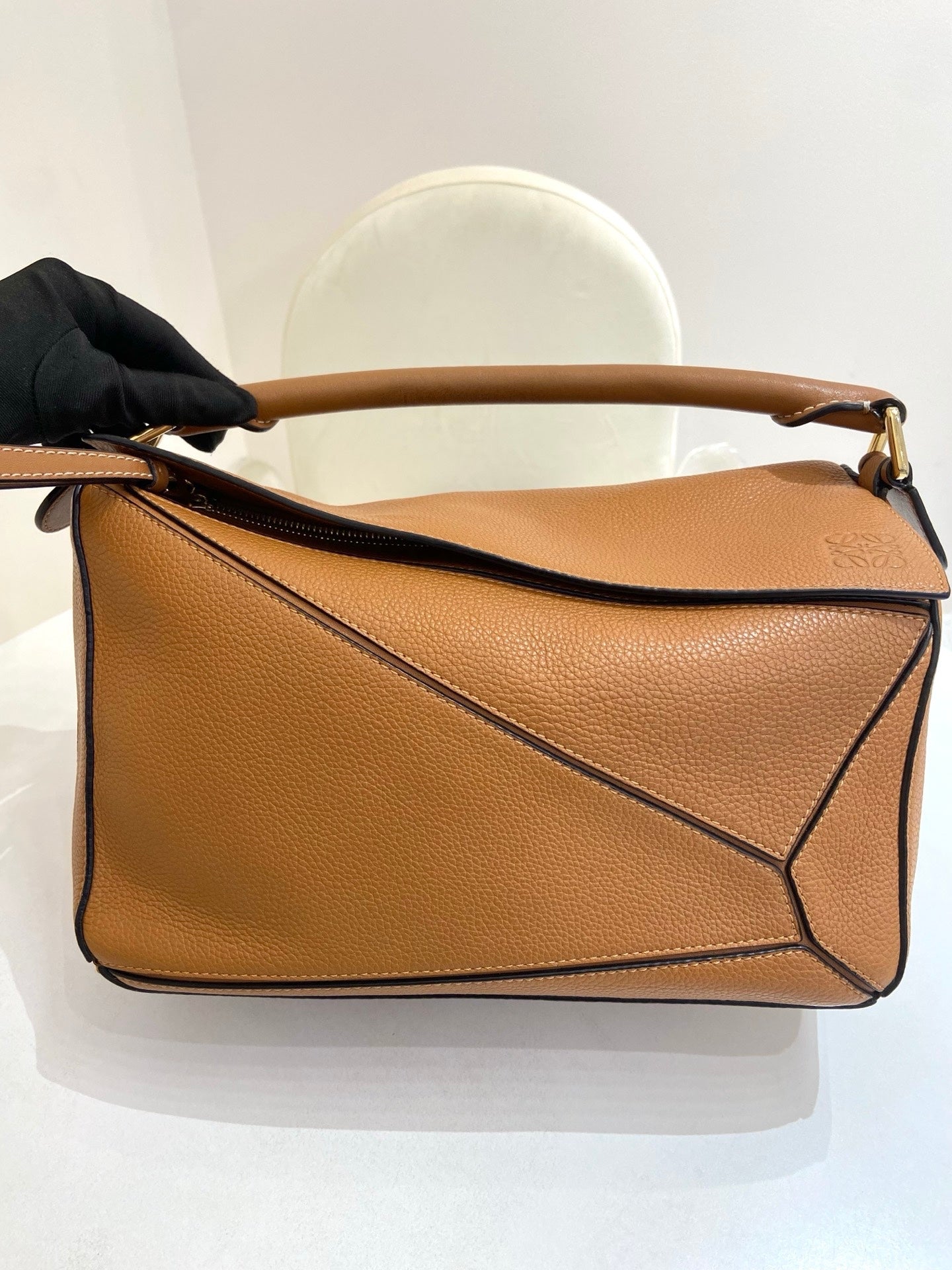 Loewe - Puzzle - Leather - Camel - (medium)