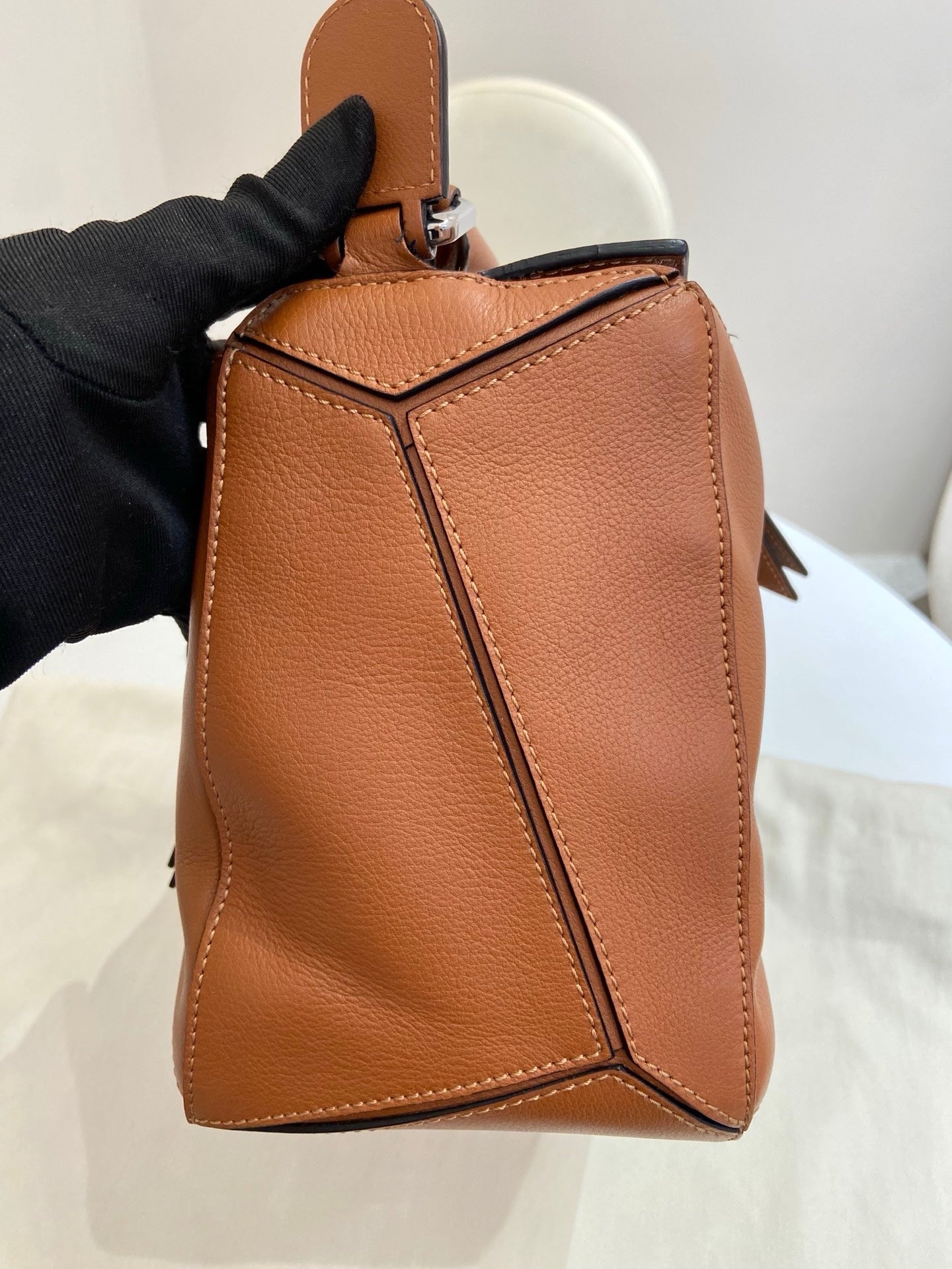 Loewe - Puzzle - Leather - Camel - (medium)