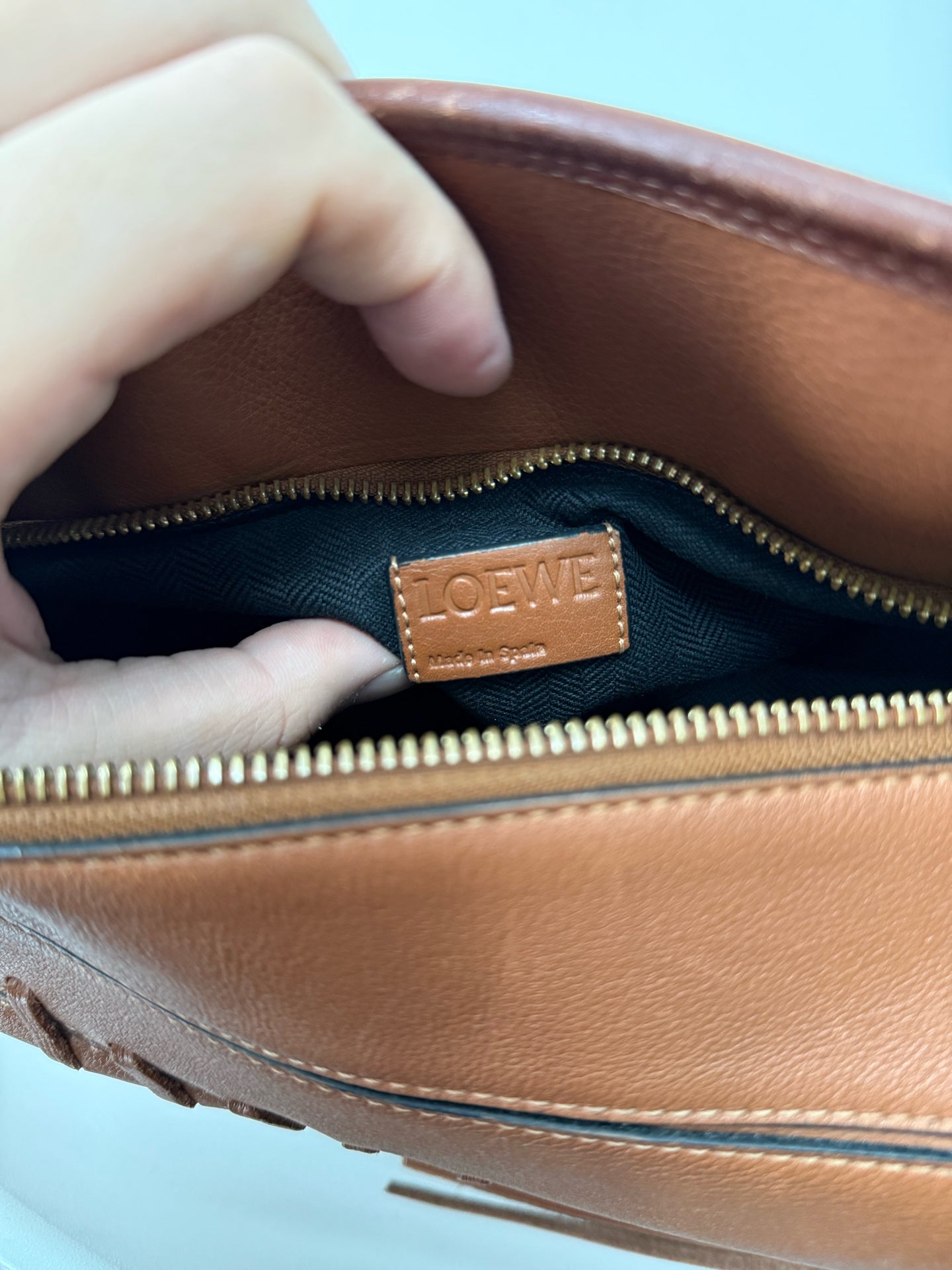 Loewe - Puzzle - Leather - Camel - (medium)