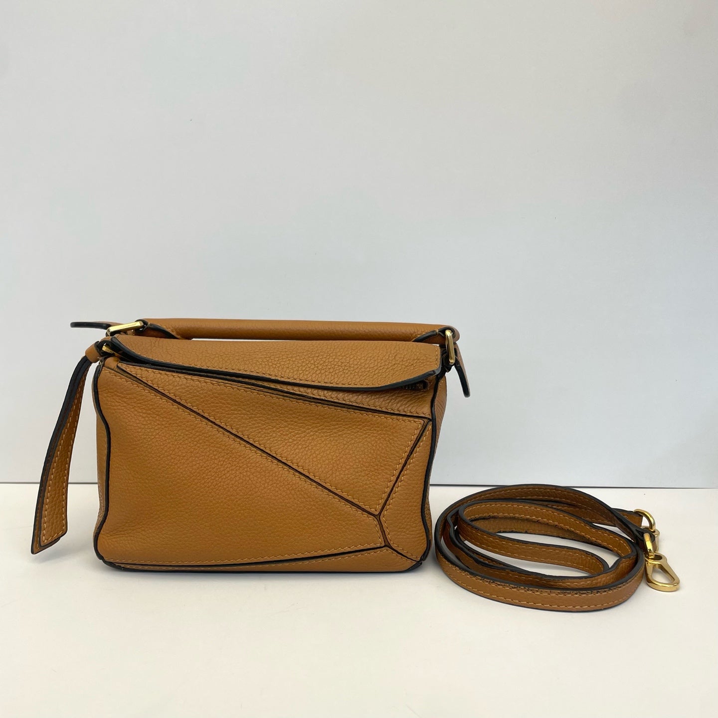 Loewe - Puzzle - Leather - Camel - (mini)