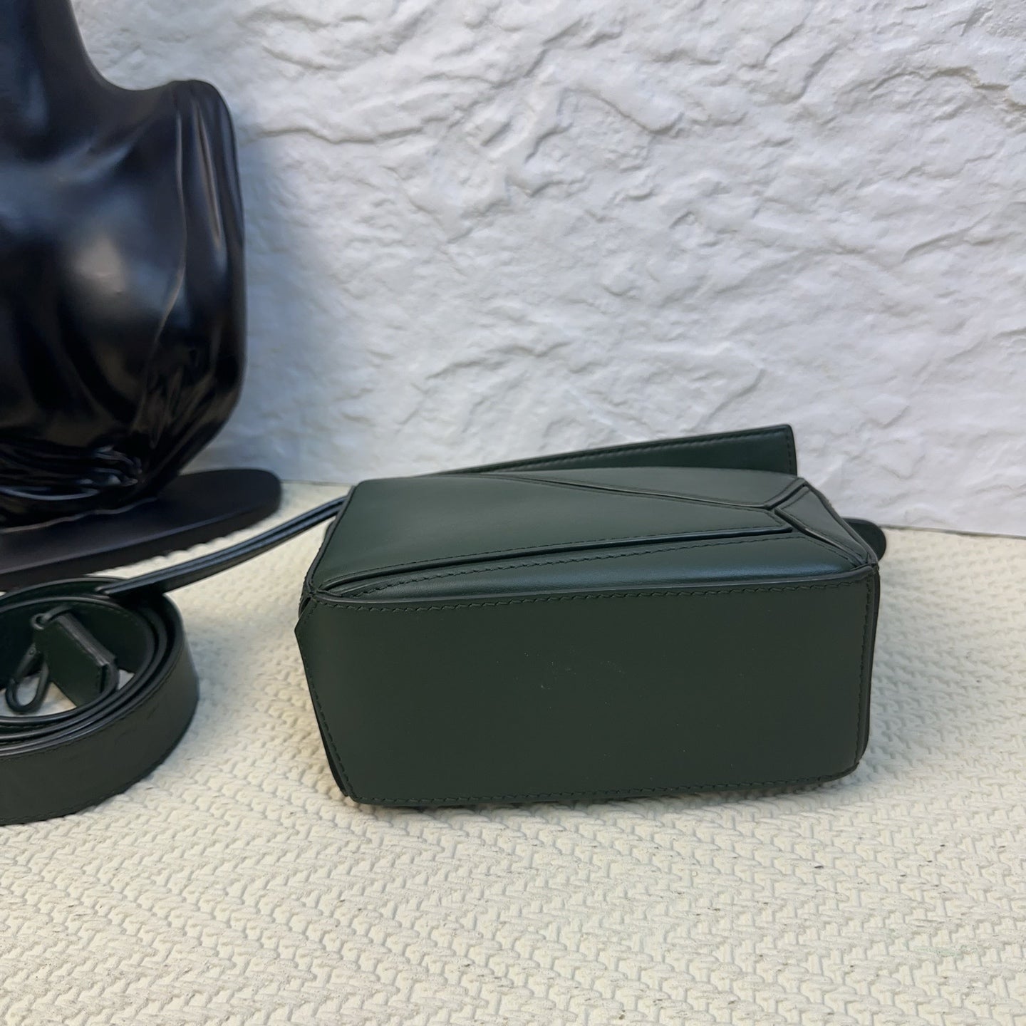 Loewe - Puzzle - Leather - Green - (mini)