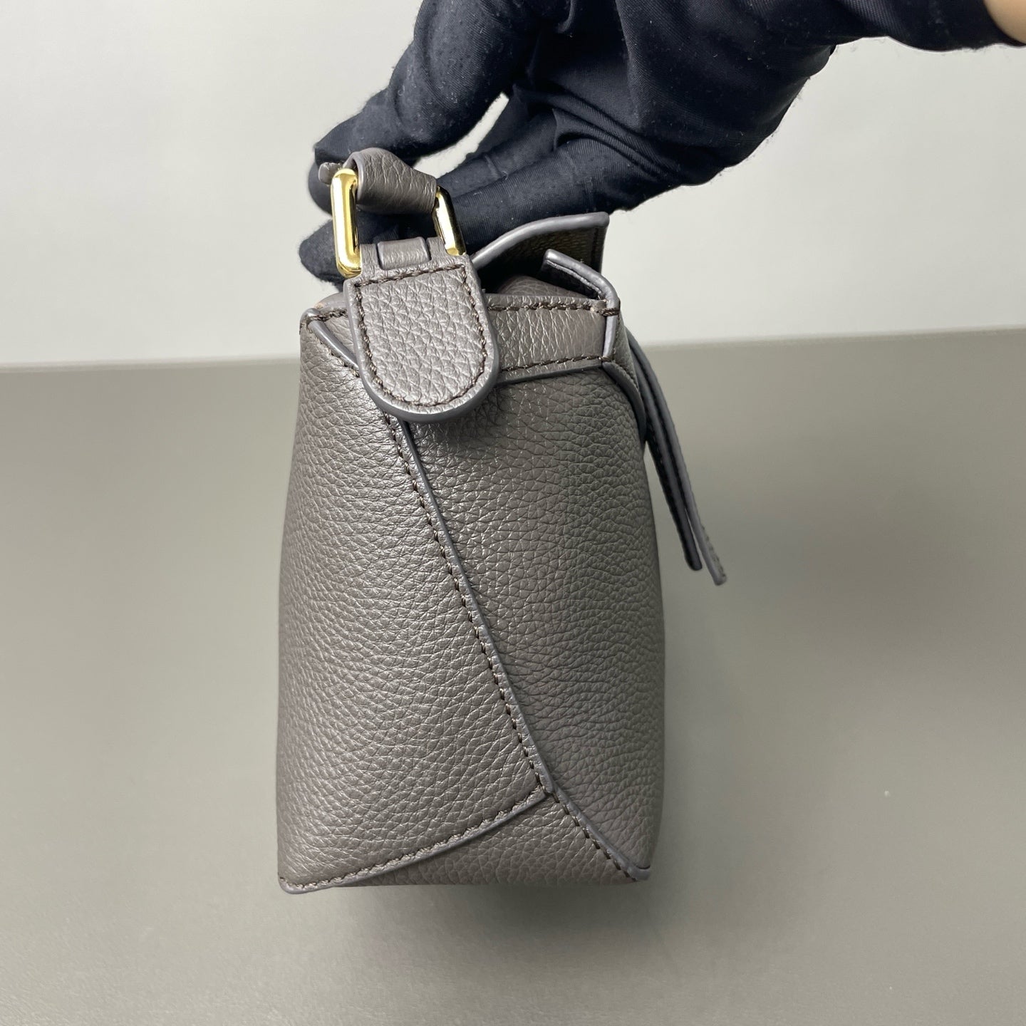 Loewe - Puzzle - Leather - Grey - (mini)