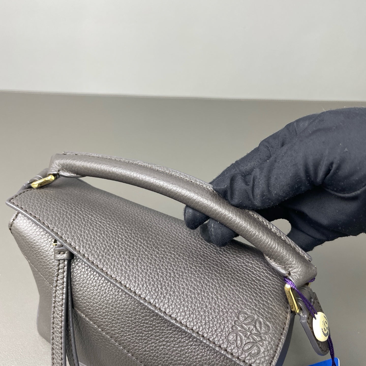 Loewe - Puzzle - Leather - Grey - (mini)