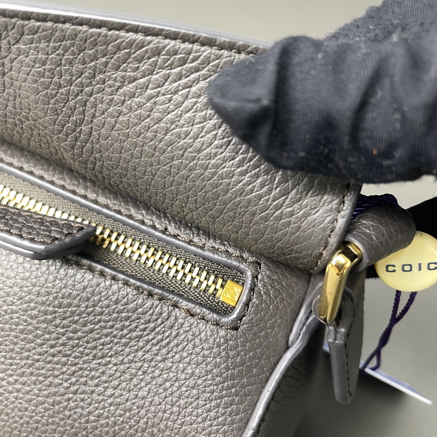 Loewe - Puzzle - Leather - Grey - (mini)