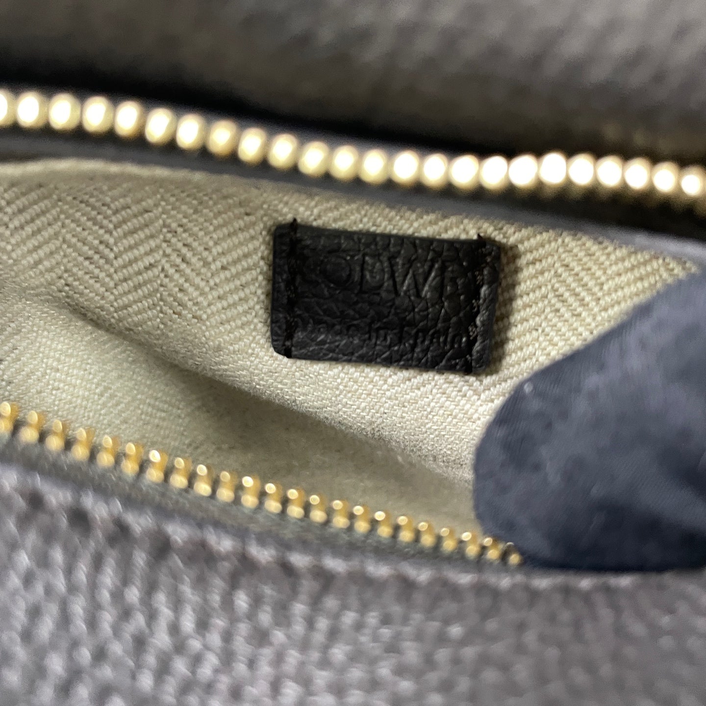 Loewe - Puzzle - Leather - Grey - (mini)