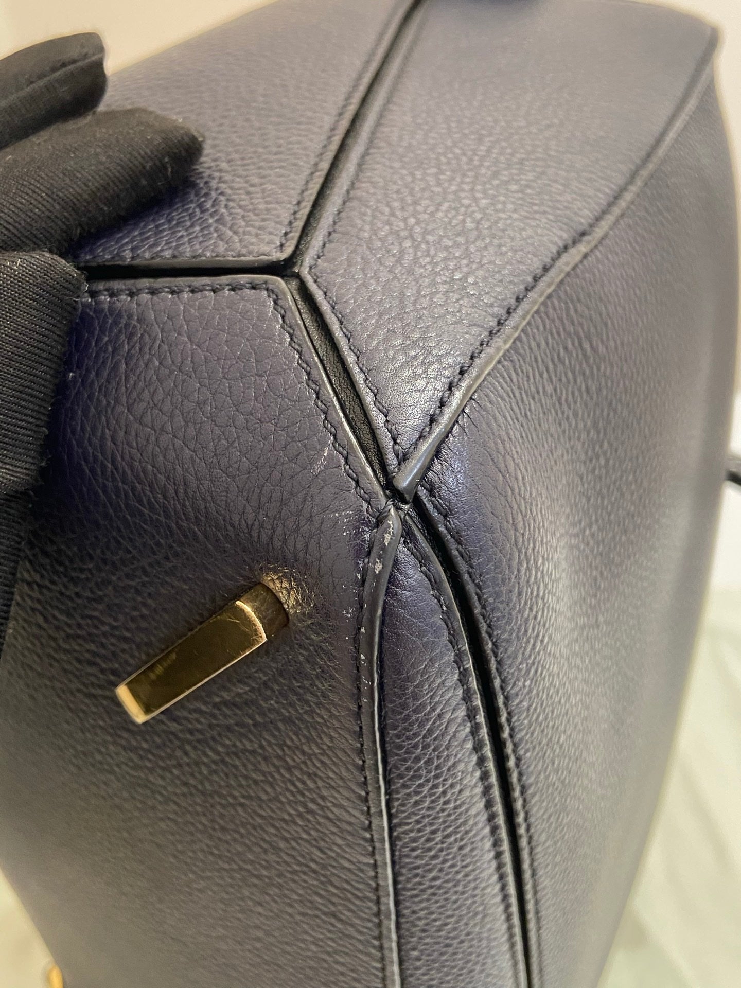 Loewe - Puzzle - Leather - Navy - (medium)