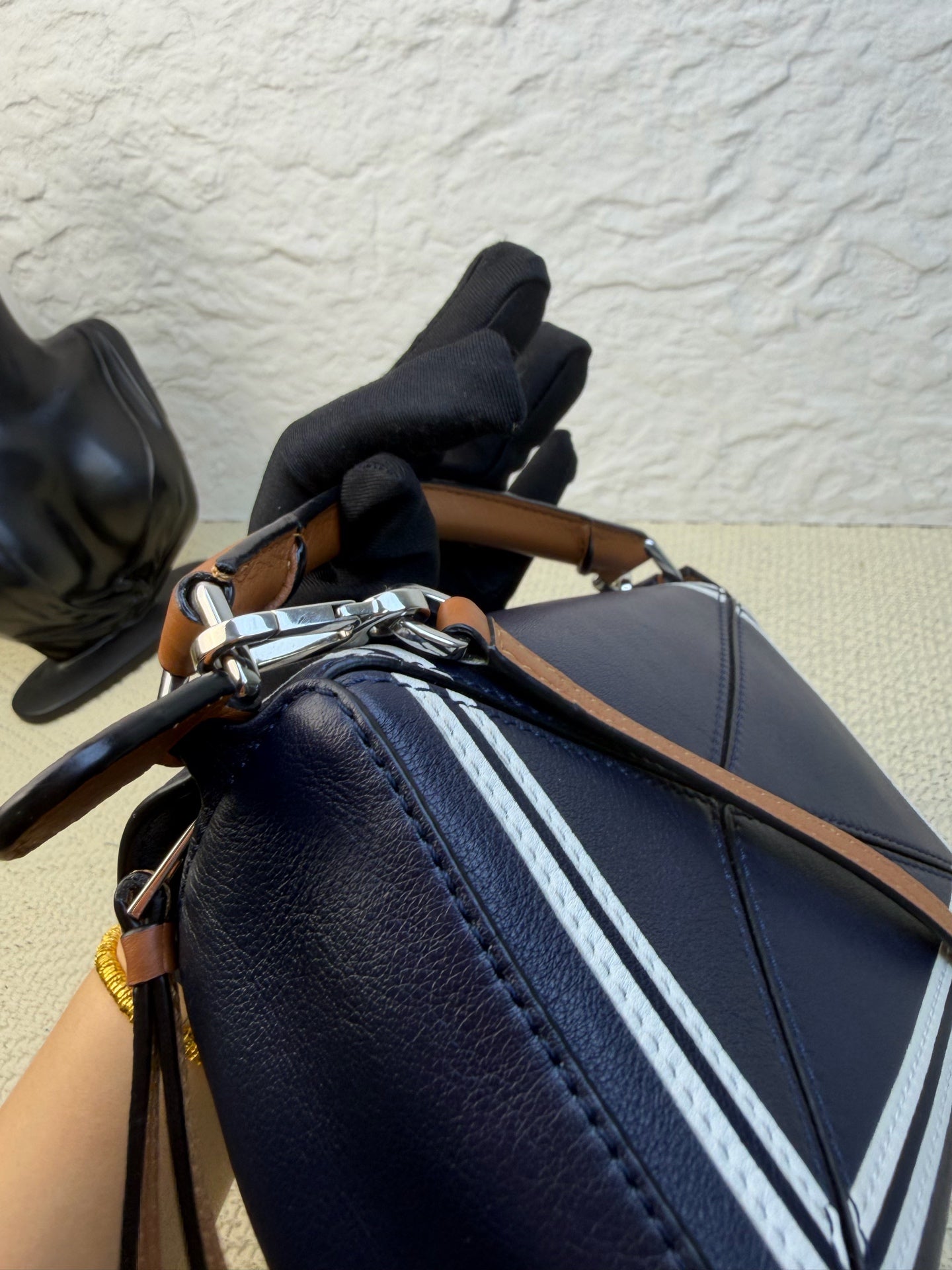 Loewe - Puzzle - Leather - Navy - (mini)