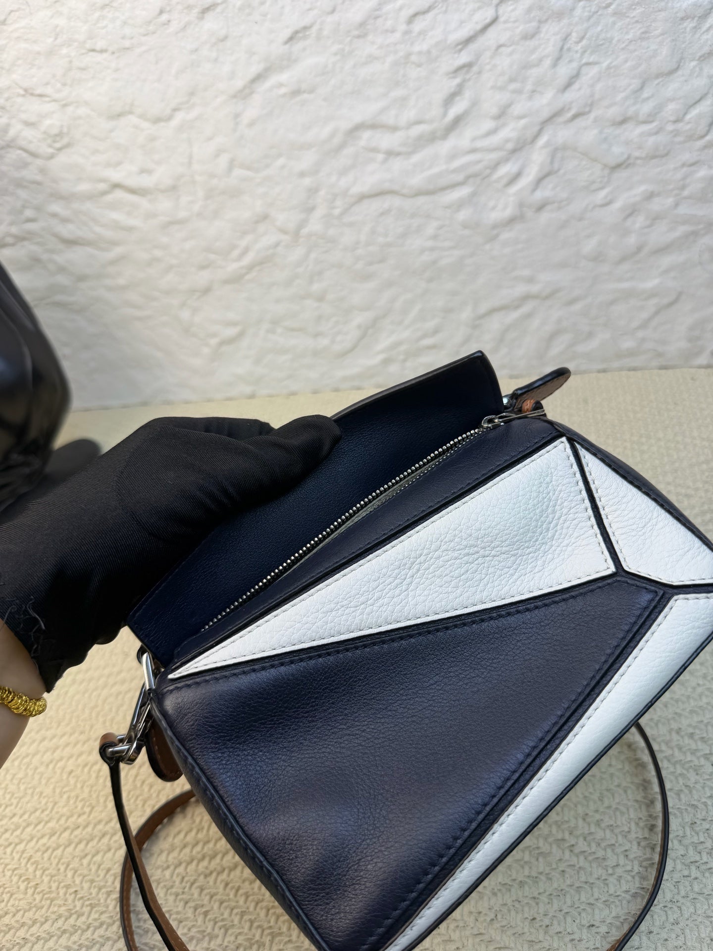 Loewe - Puzzle - Leather - Navy - (mini)