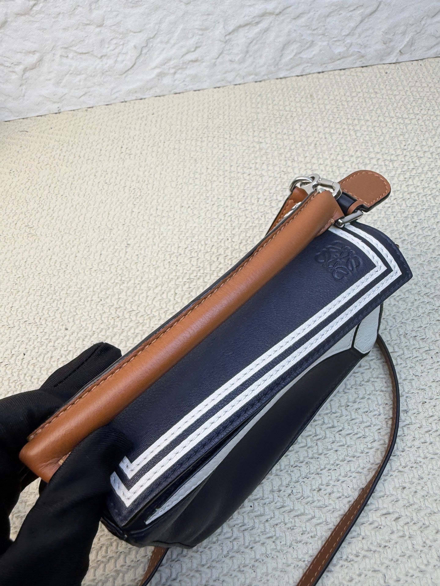 Loewe - Puzzle - Leather - Navy - (mini)