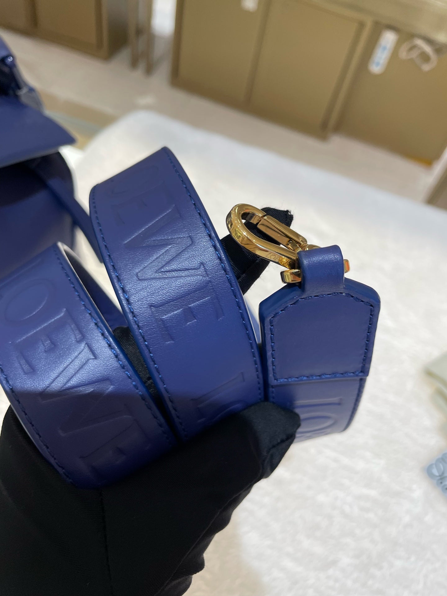 Loewe - Puzzle - Leather - Navy - (small)