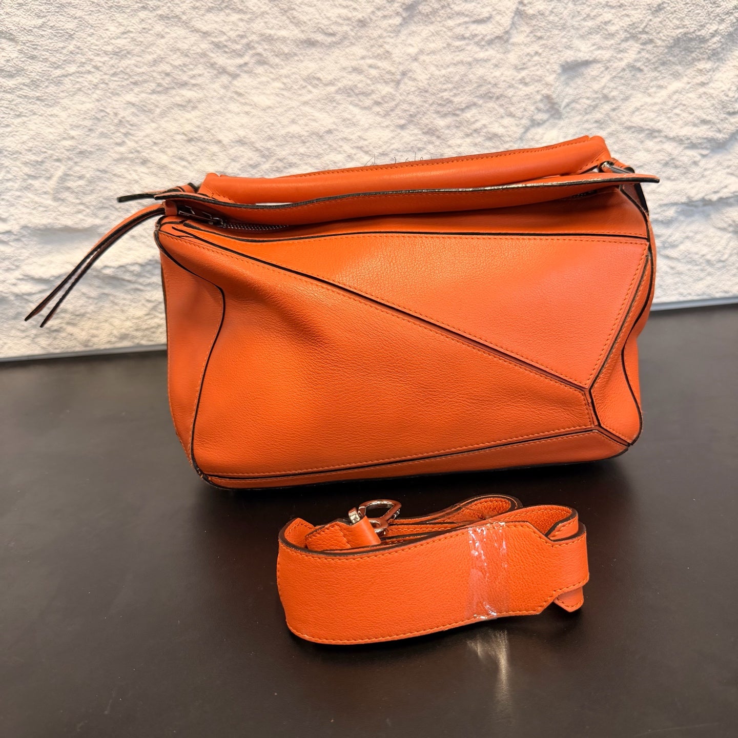 Loewe - Puzzle - Leather - Orange - (medium)
