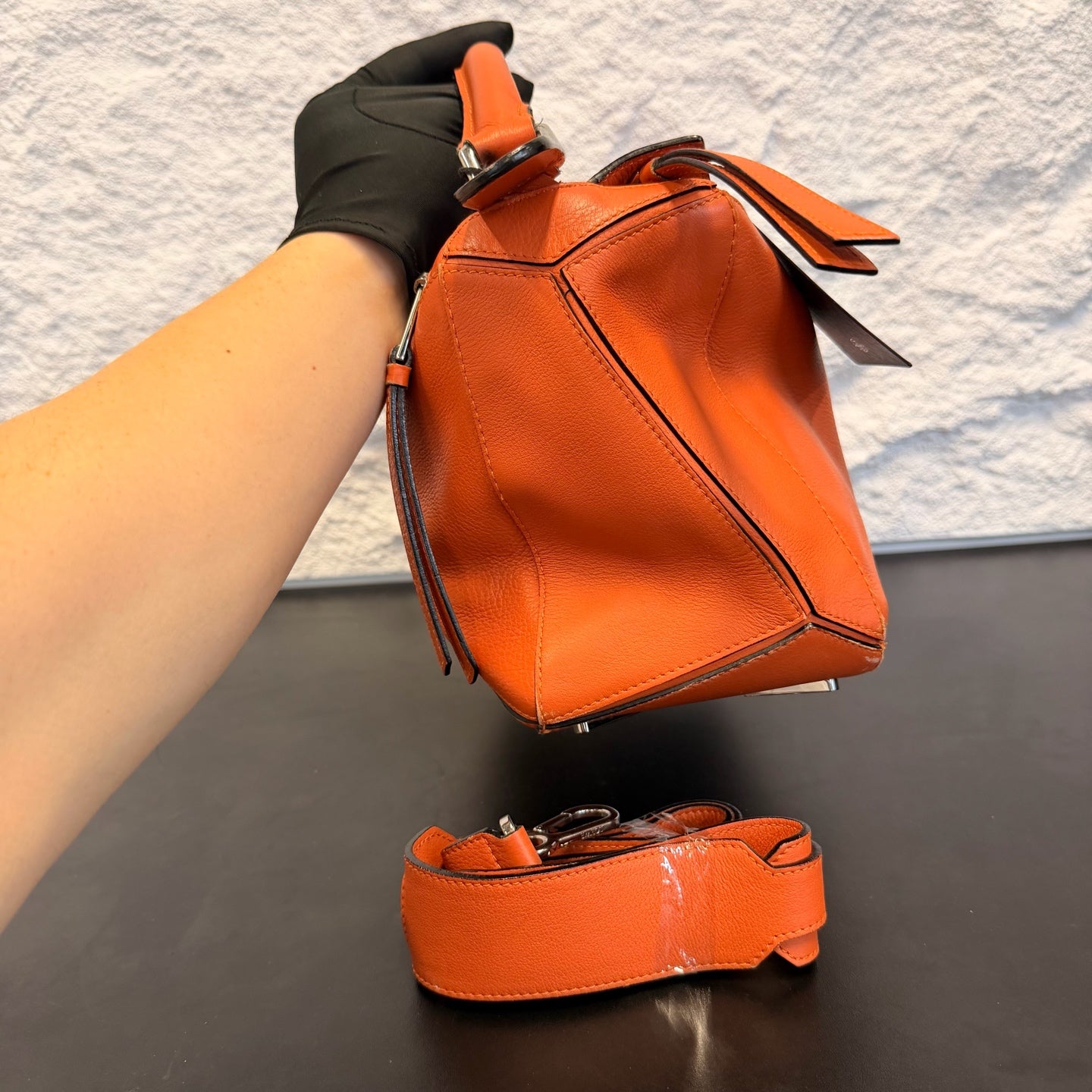 Loewe - Puzzle - Leather - Orange - (medium)