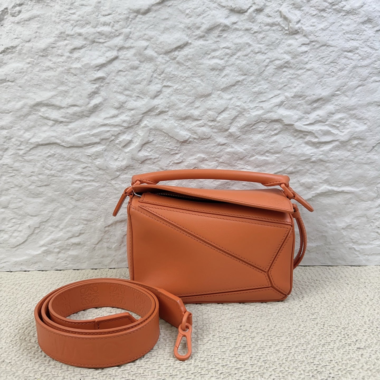 Loewe - Puzzle - Leather - Orange - (mini)