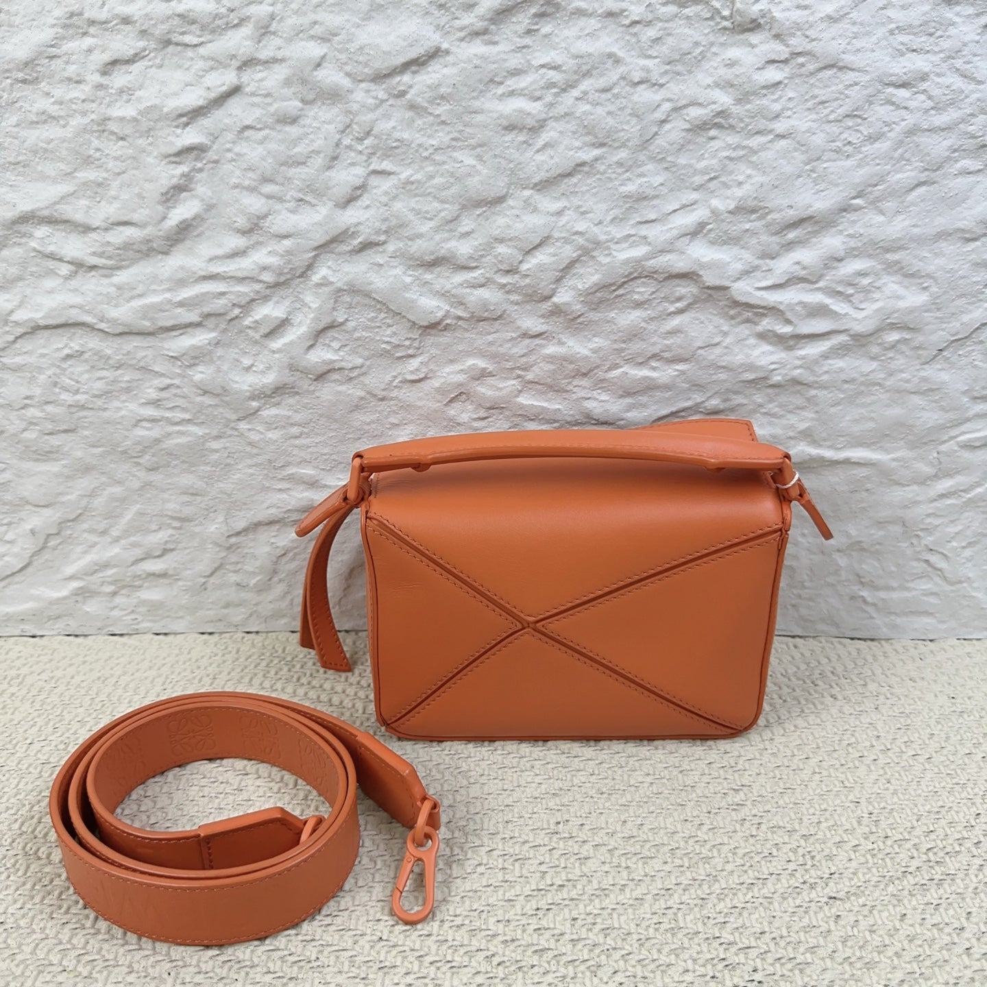 Loewe - Puzzle - Leather - Orange - (mini)