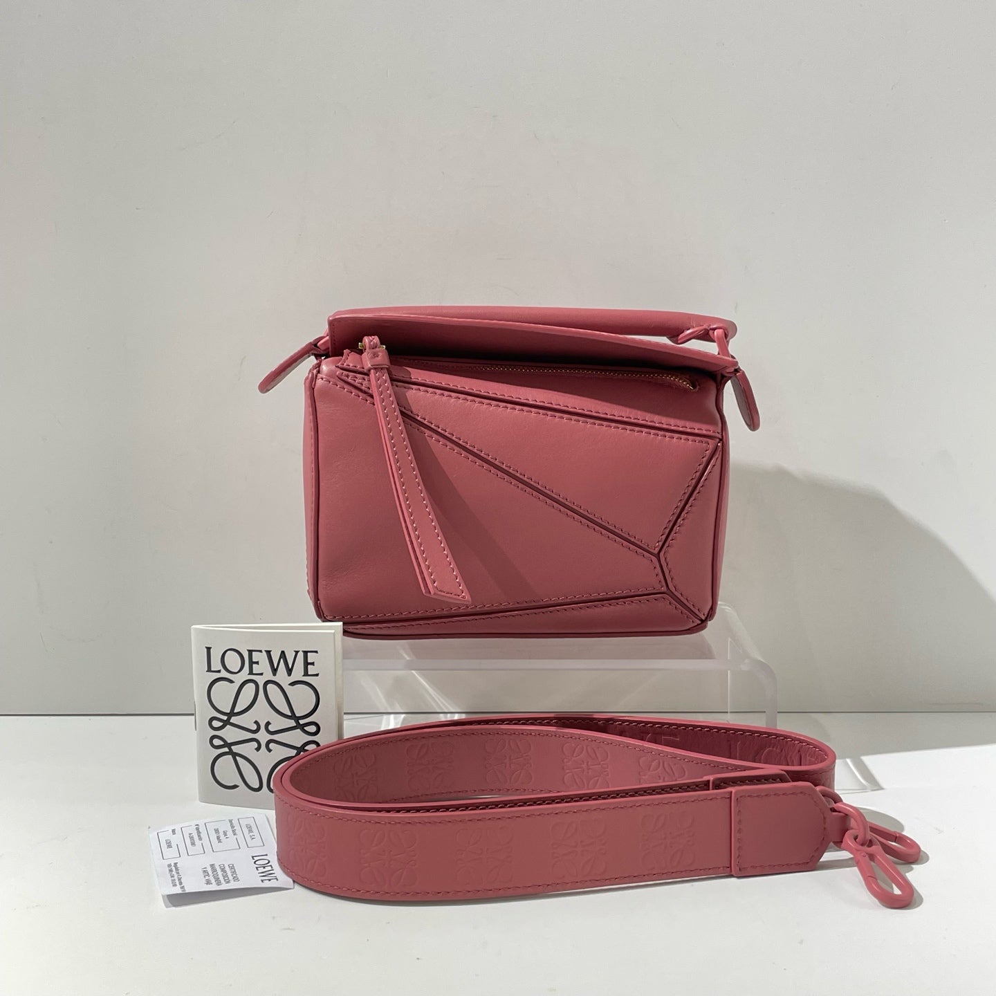 LOEWE - Puzzle - Leather - Pink - (mini)