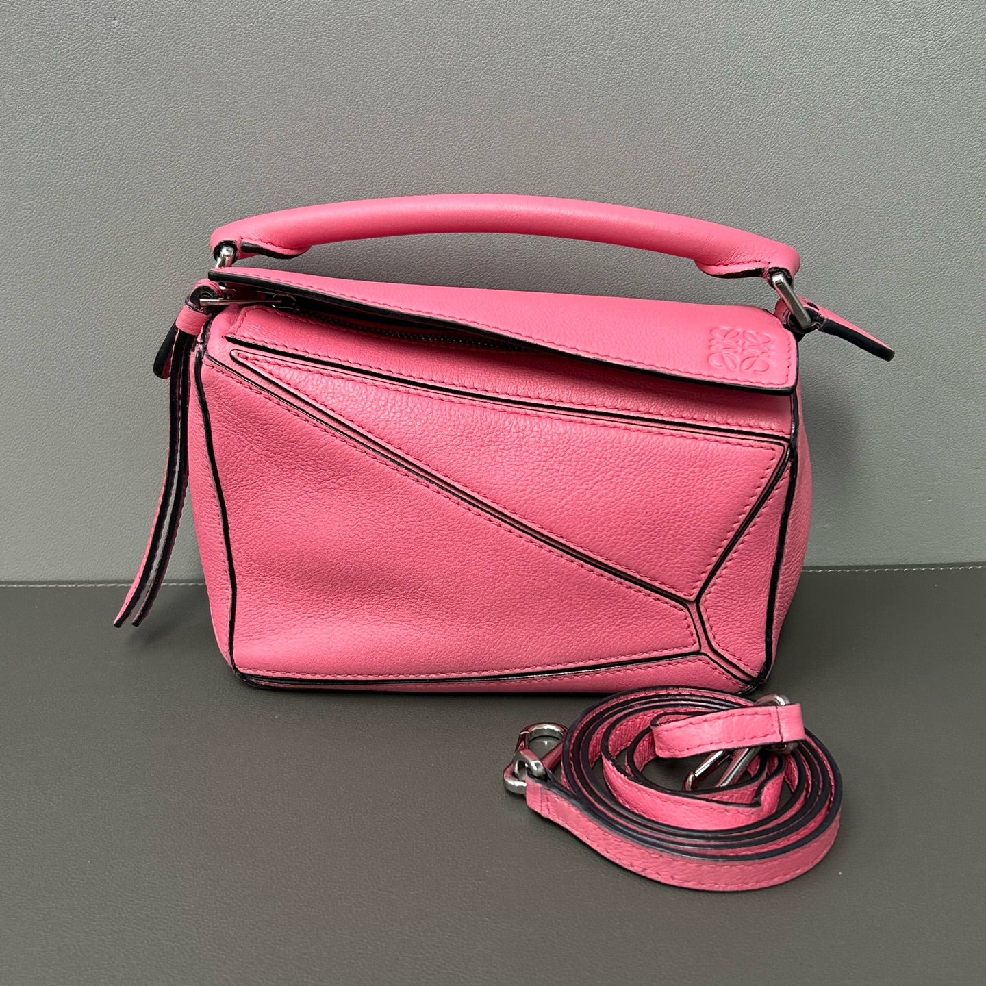 Loewe - Puzzle - Leather - Pink - (mini)