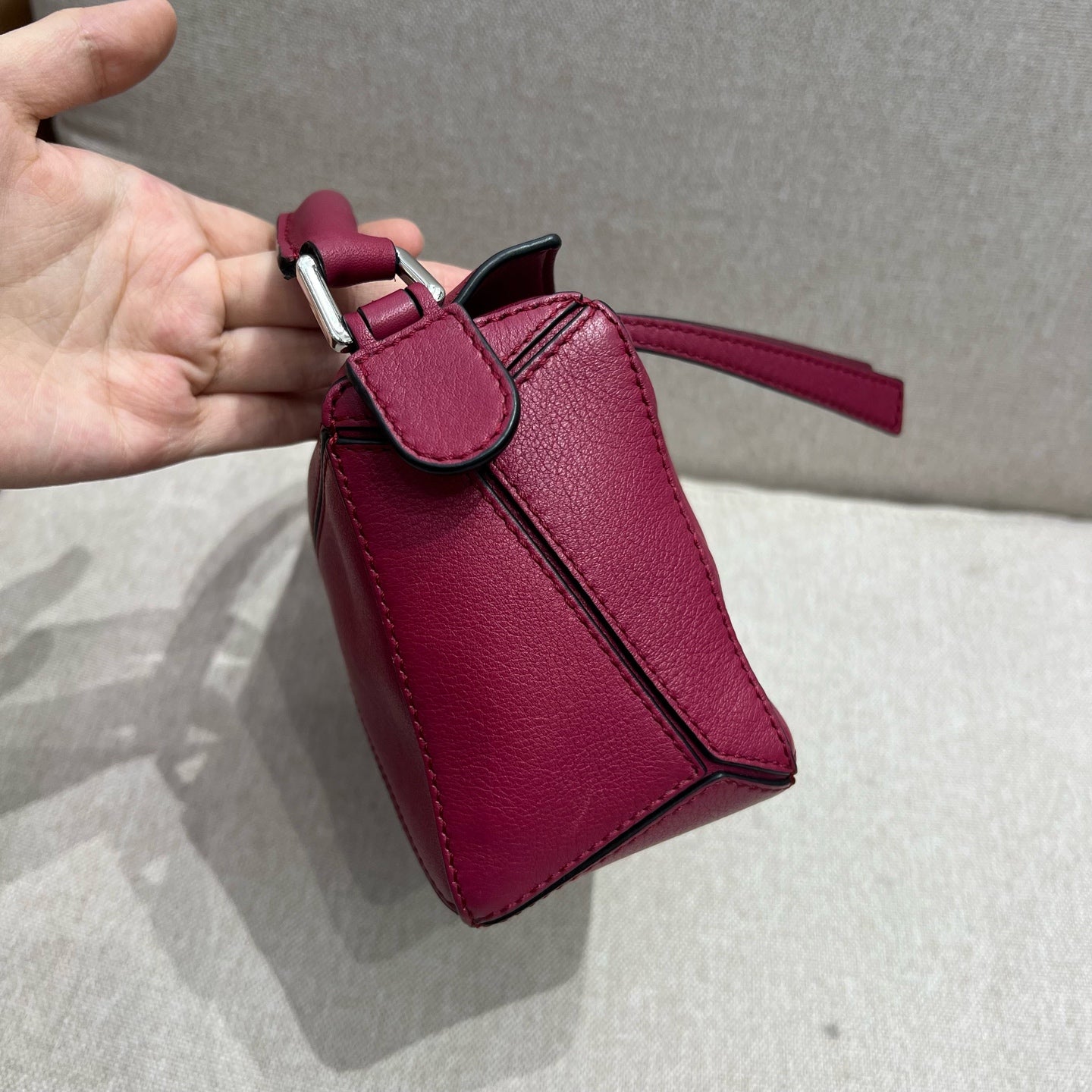 Loewe - Puzzle - Leather - Pink - (mini)
