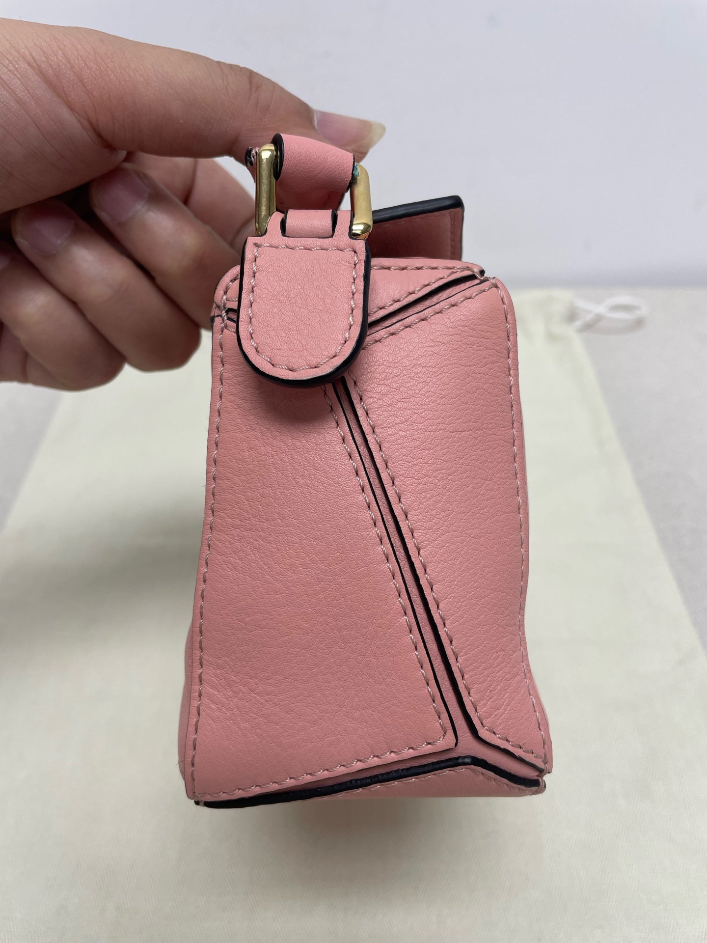Loewe - Puzzle - Leather - Pink - (mini)