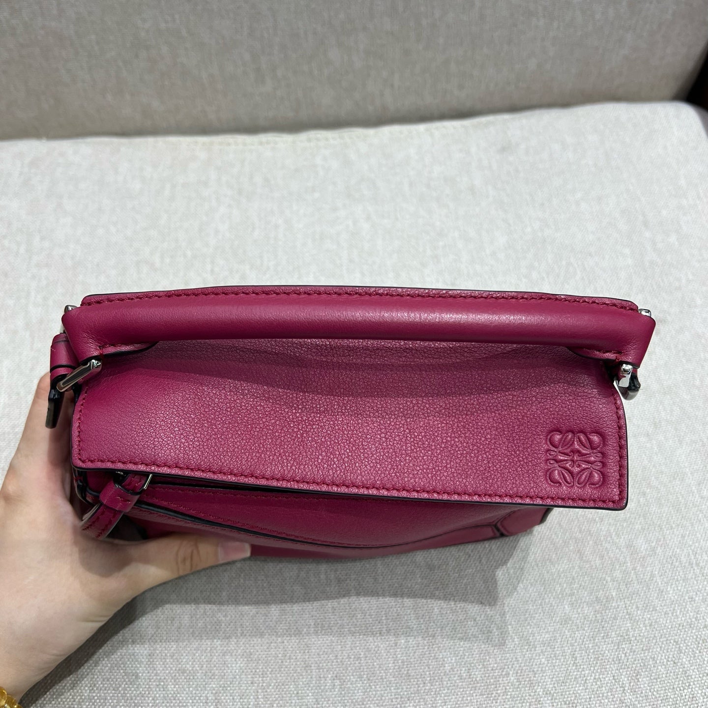 Loewe - Puzzle - Leather - Pink - (mini)