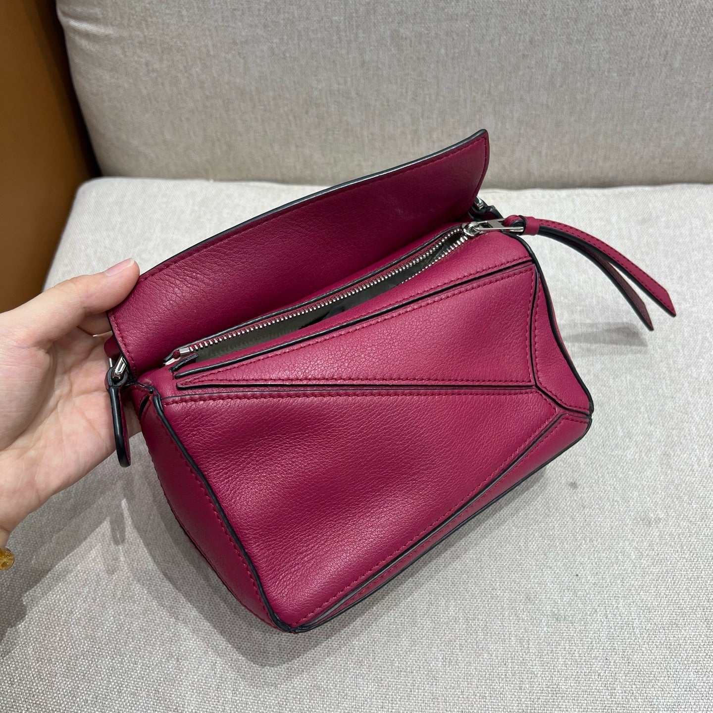 Loewe - Puzzle - Leather - Pink - (mini)