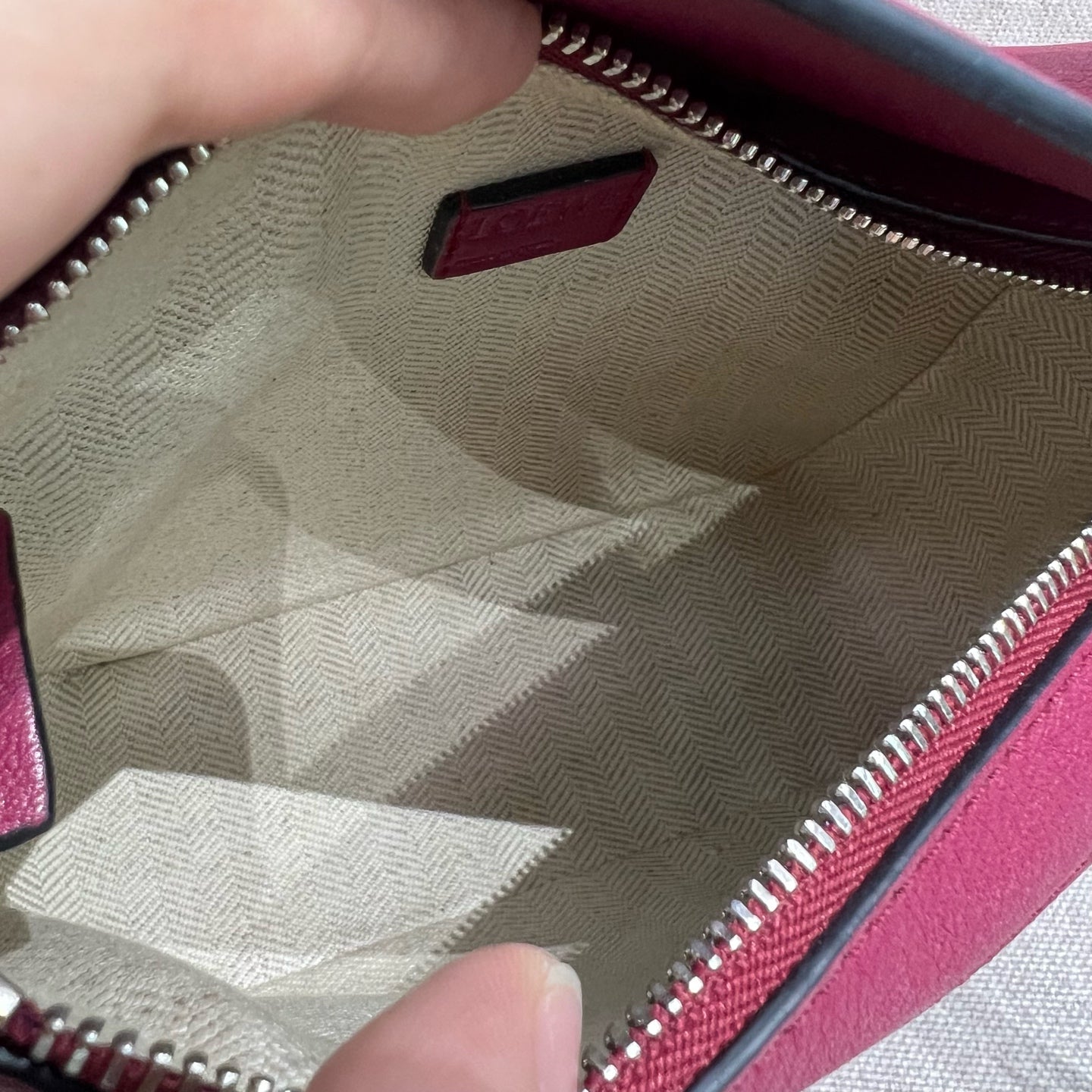 Loewe - Puzzle - Leather - Pink - (mini)
