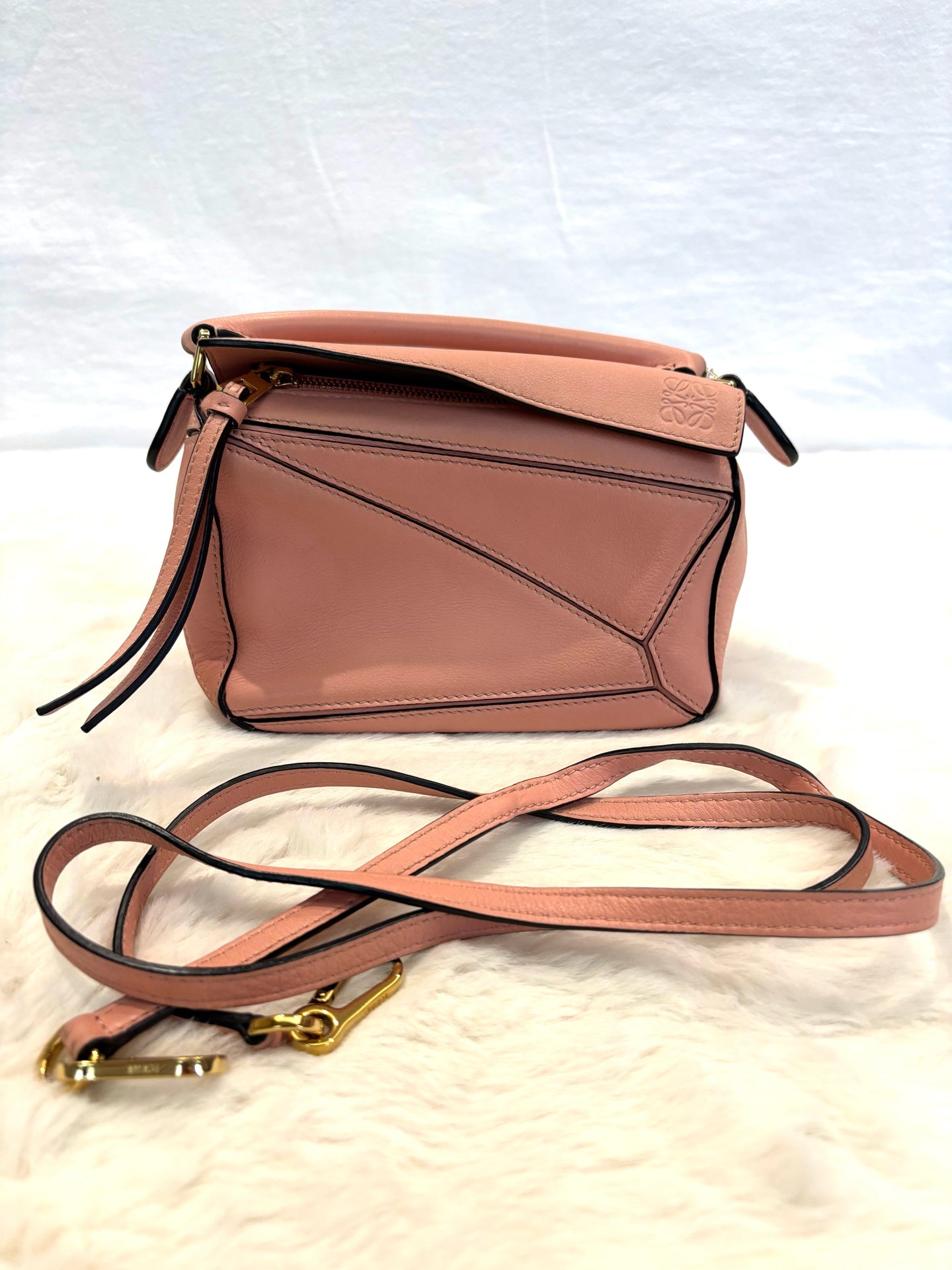 Loewe - Puzzle - Leather - Pink - (small)