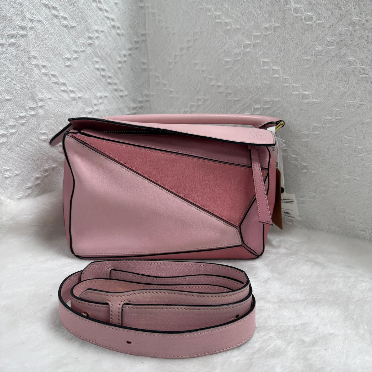 Loewe - Puzzle - Leather - Pink - (Small)