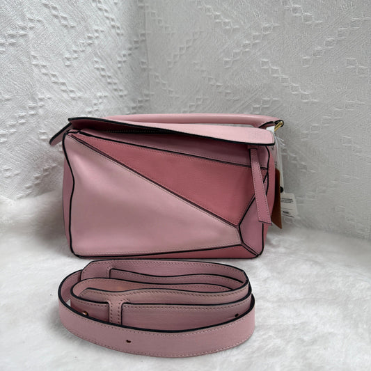 Loewe - Puzzle - Leather - Pink - (Small)
