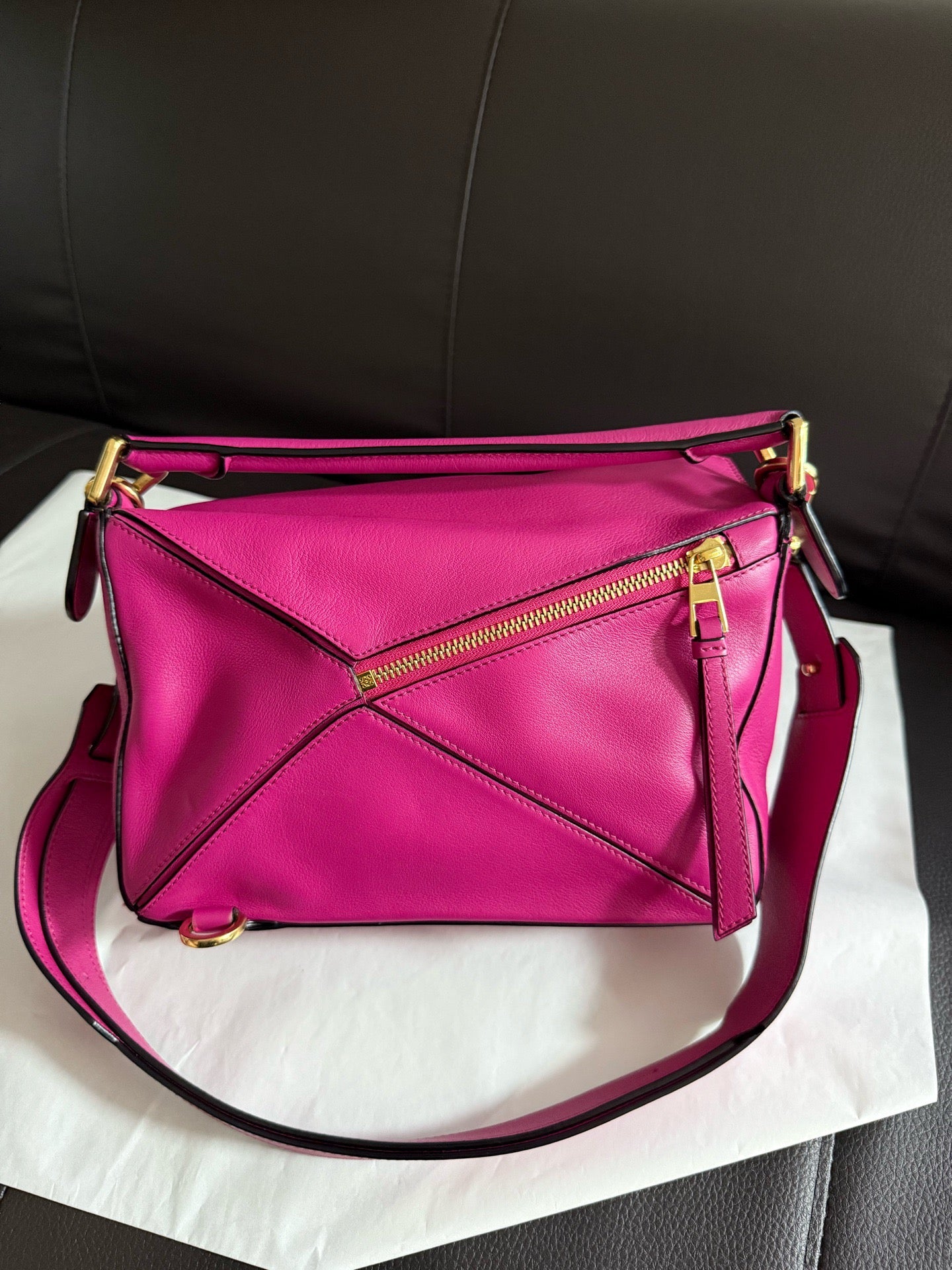 Loewe - Puzzle - Leather - Pink - (small)