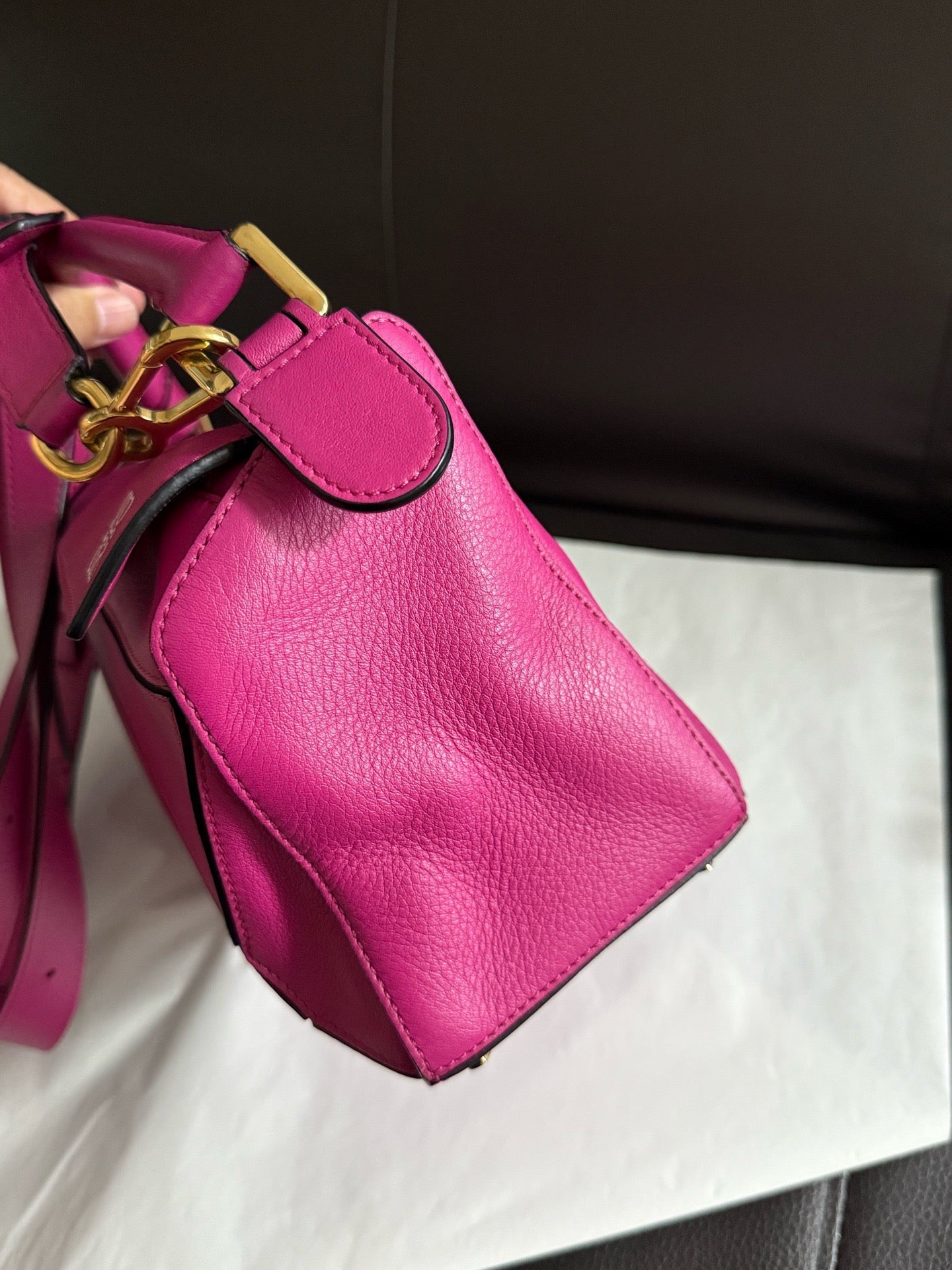 Loewe - Puzzle - Leather - Pink - (small)
