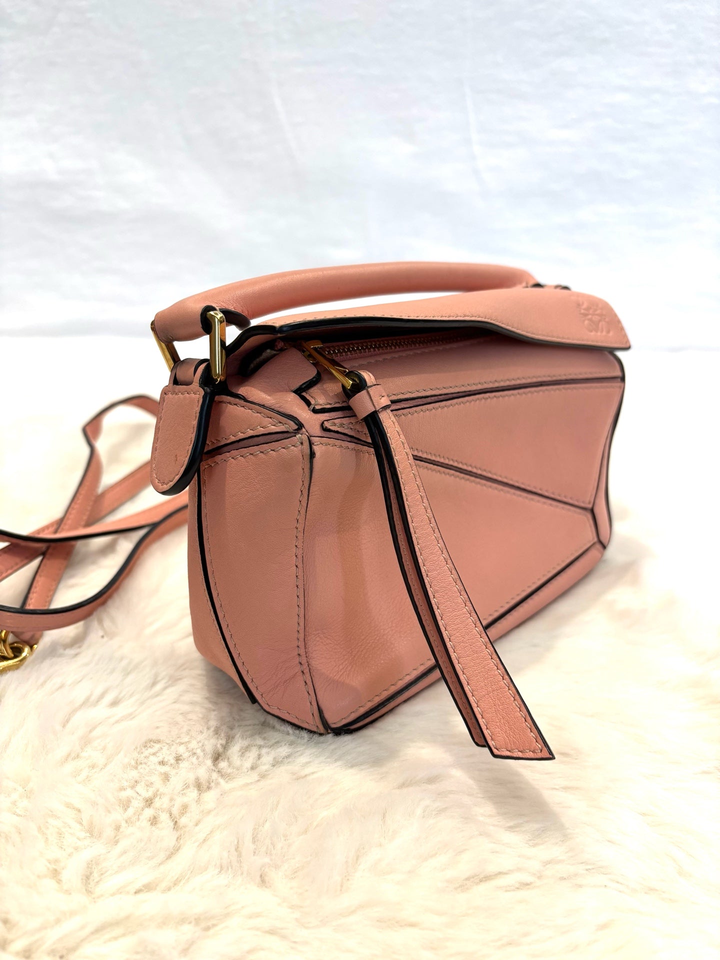 Loewe - Puzzle - Leather - Pink - (small)