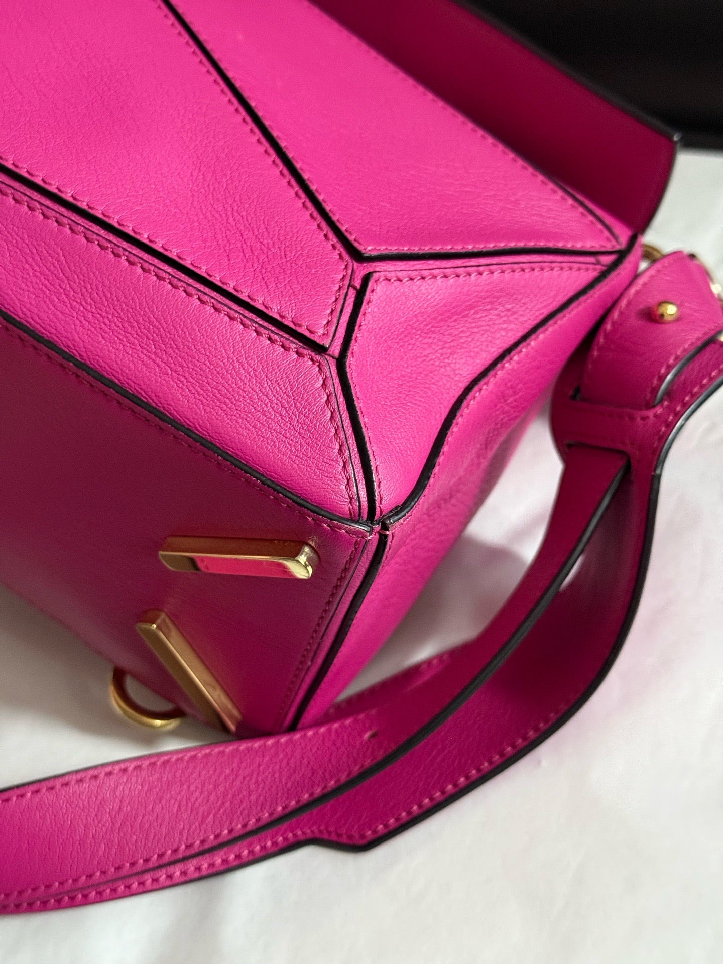 Loewe - Puzzle - Leather - Pink - (small)
