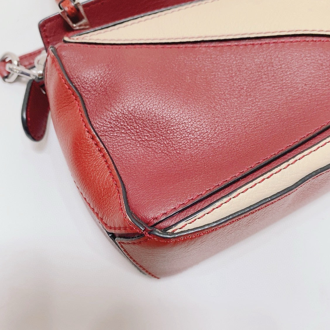 Loewe - Puzzle - Leather - Red - (mini)