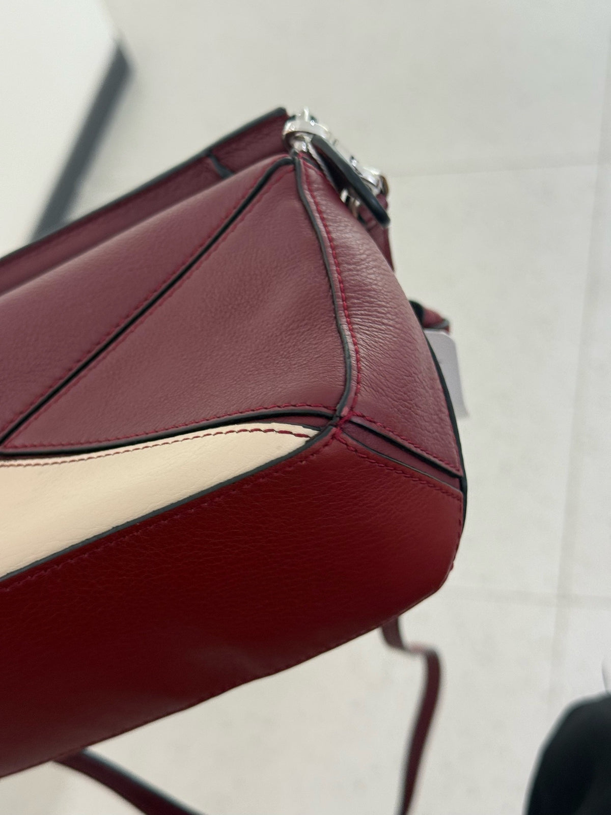 Loewe - Puzzle - Leather - Red - (mini)
