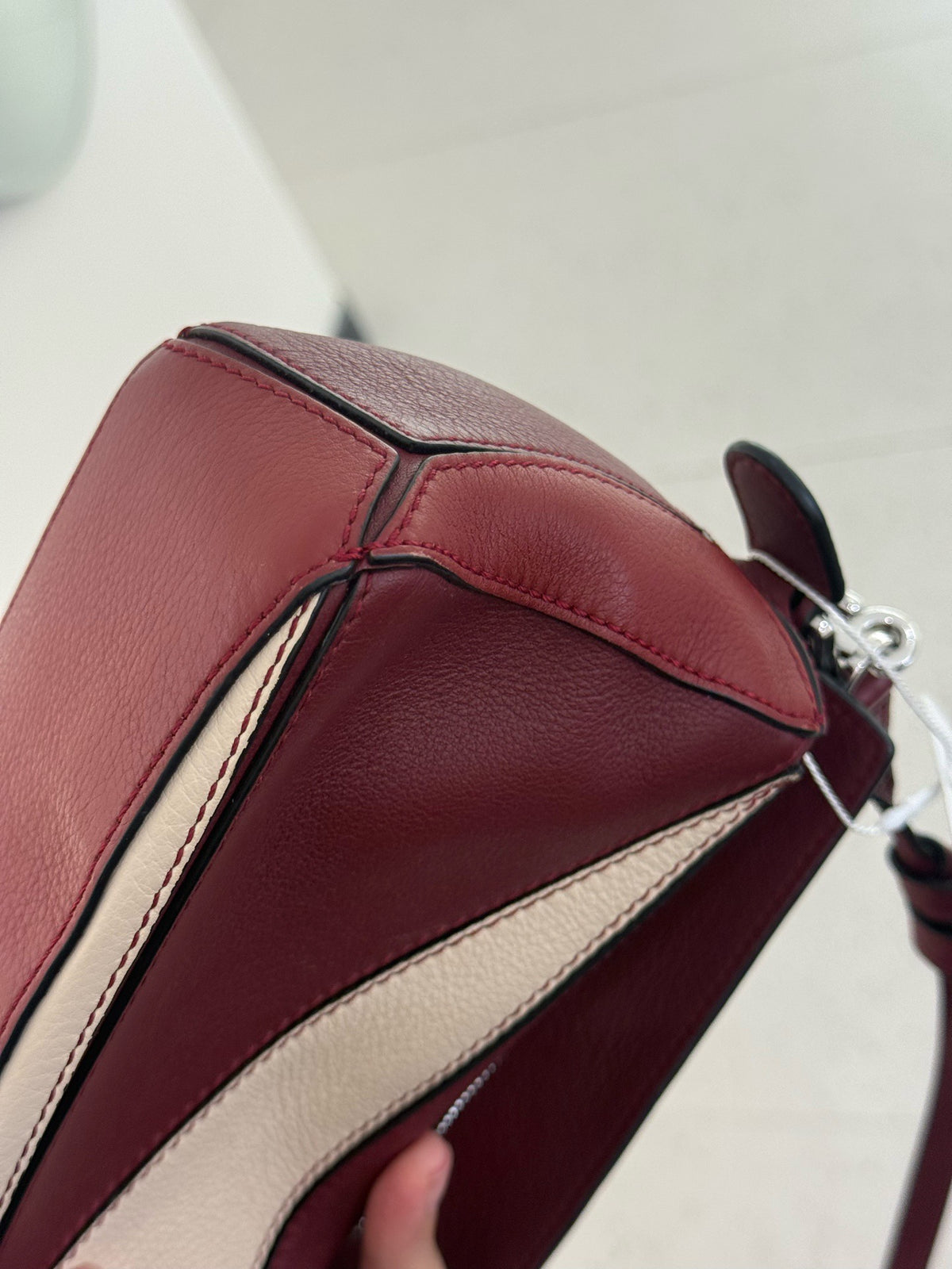 Loewe - Puzzle - Leather - Red - (mini)