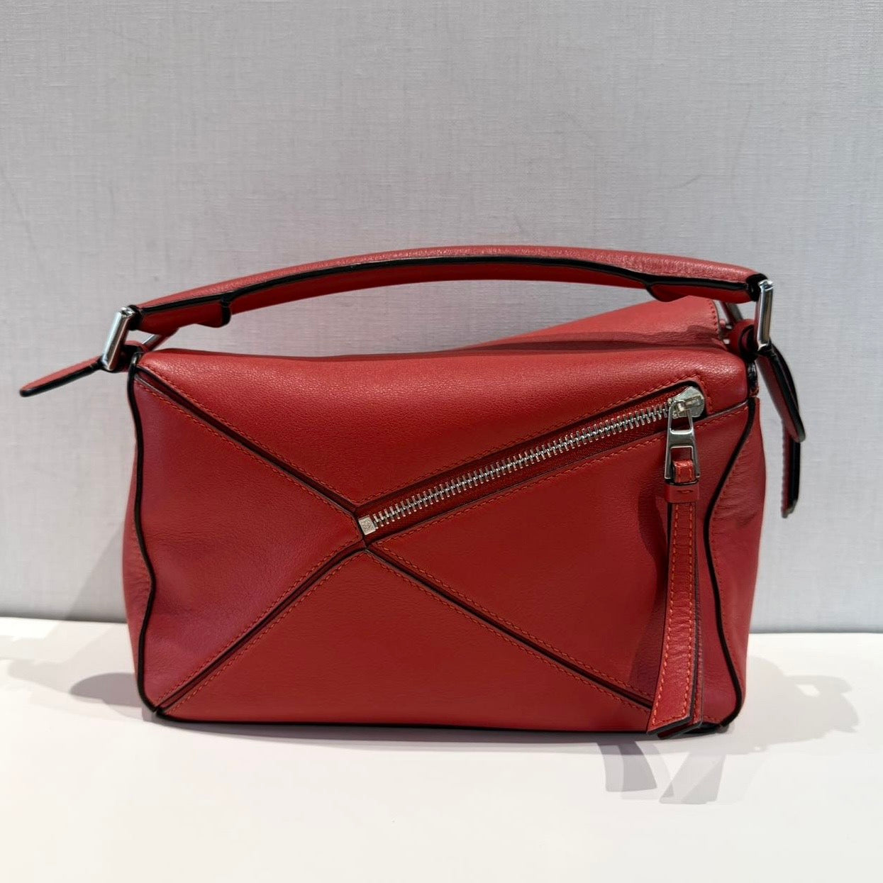Loewe - Puzzle - Leather - Red - (small)